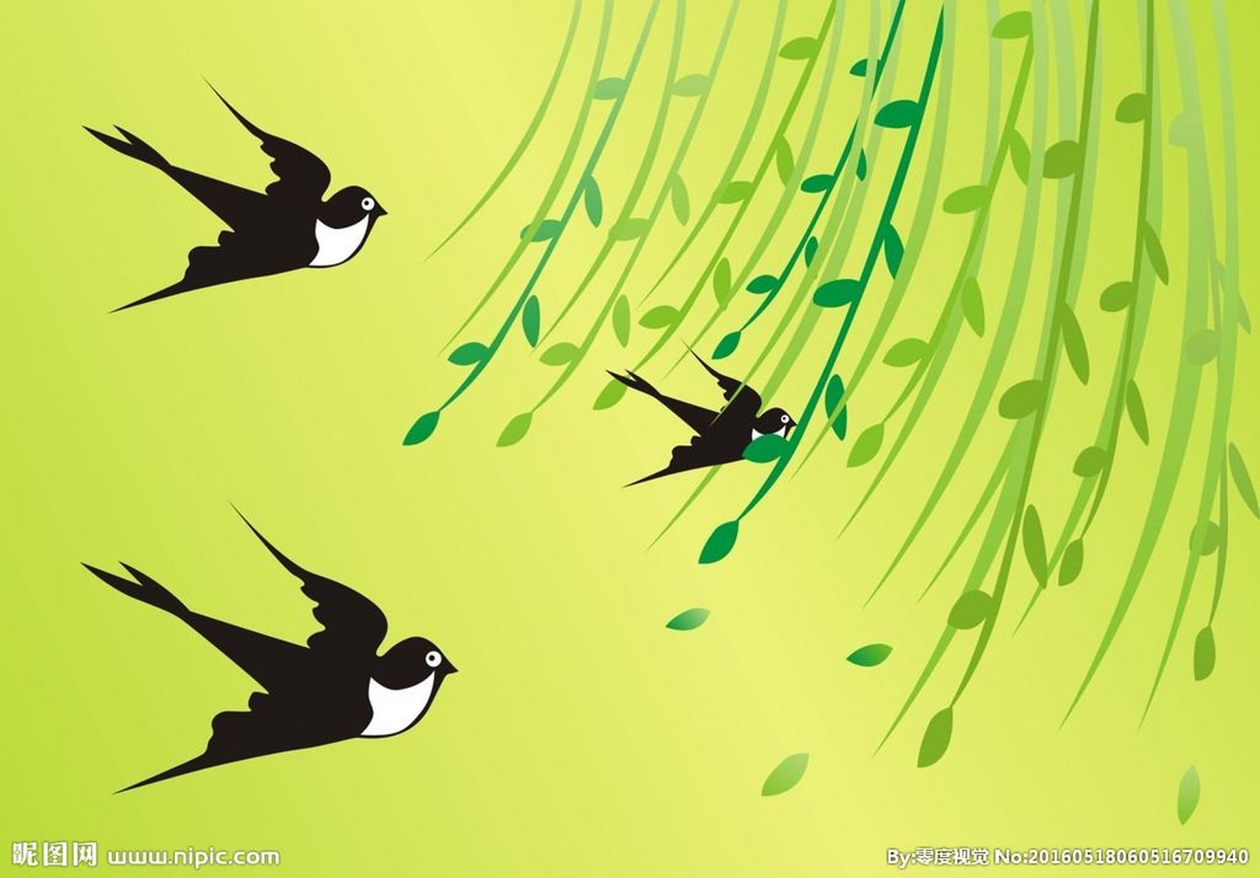 七绝一首  《归燕》  拂烟剪柳抵江村, 仔细商量正费神.