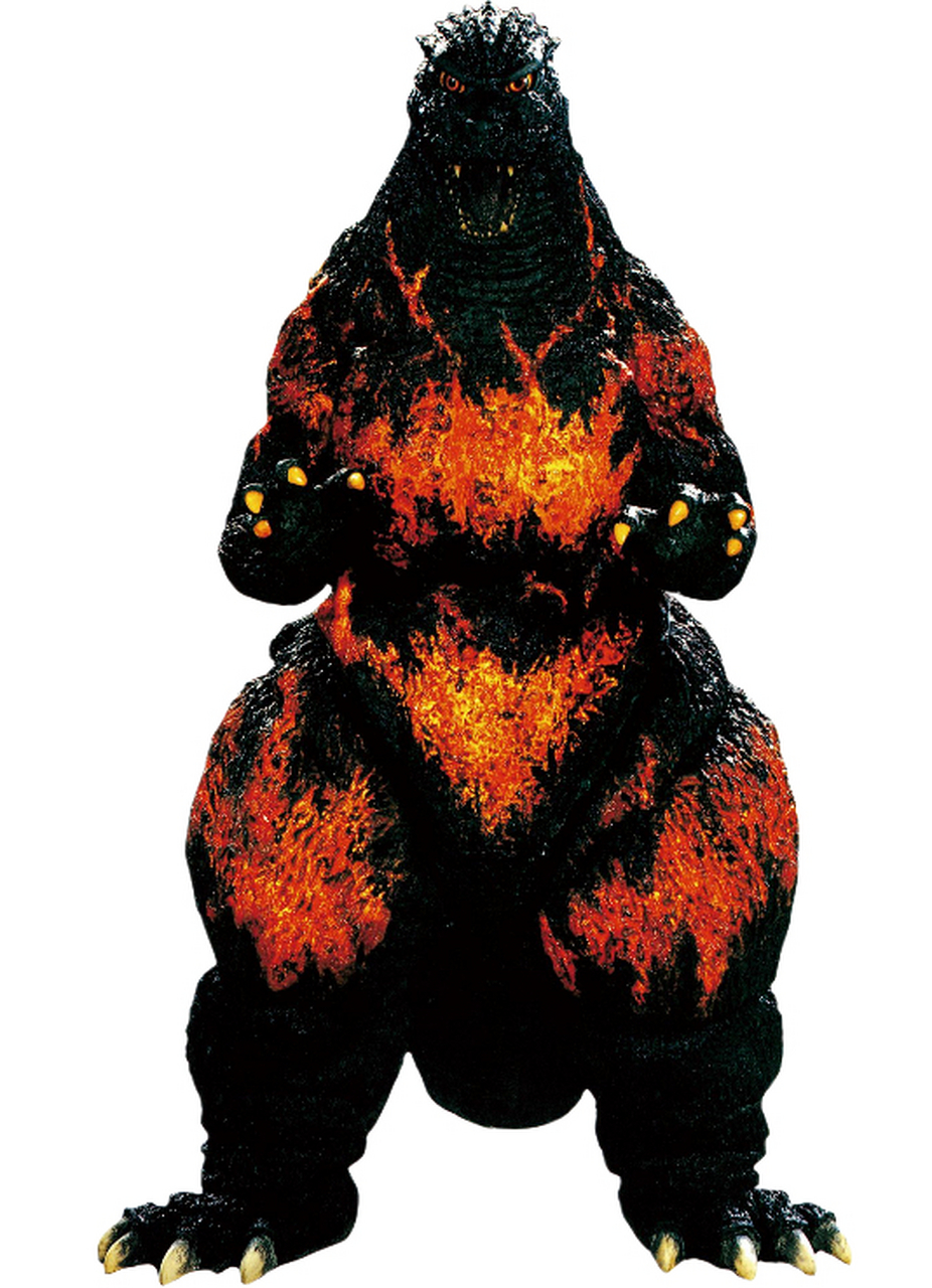 今天讲讲帅小伙平成哥斯拉 四代目(新三代目,新平成,红莲) 身高:100米