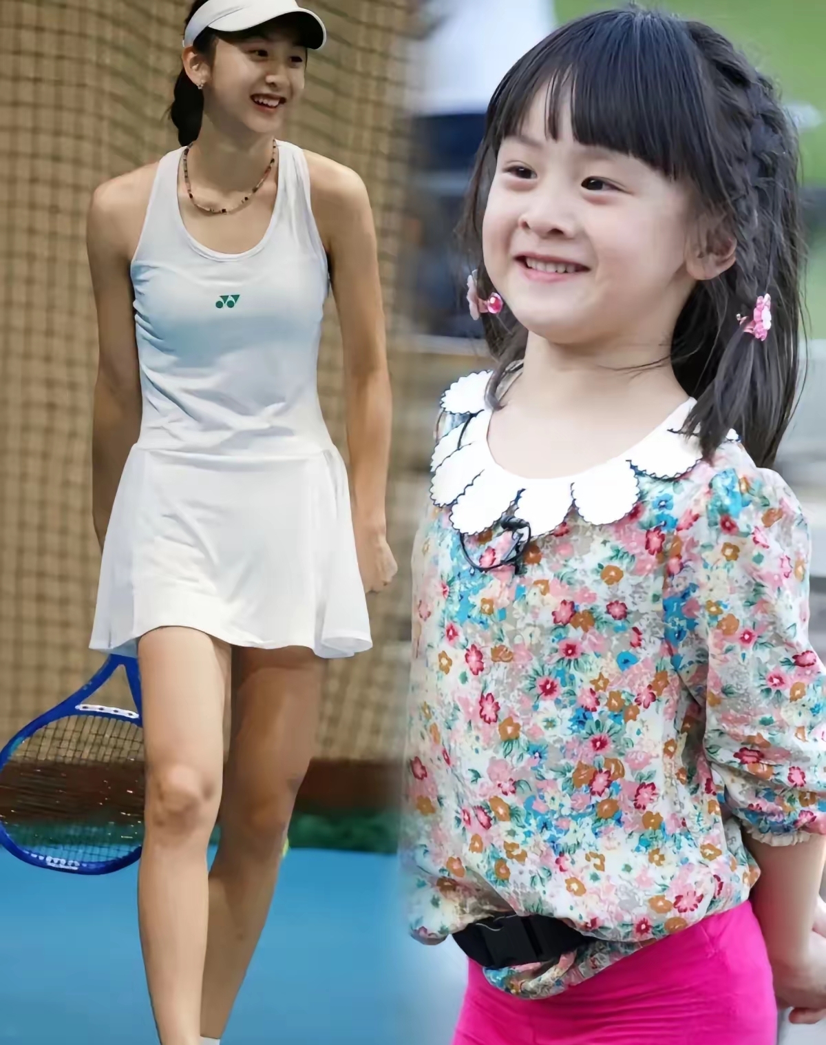 田亮女儿森碟17岁美出圈,网友笑称"走失直接送田亮家"