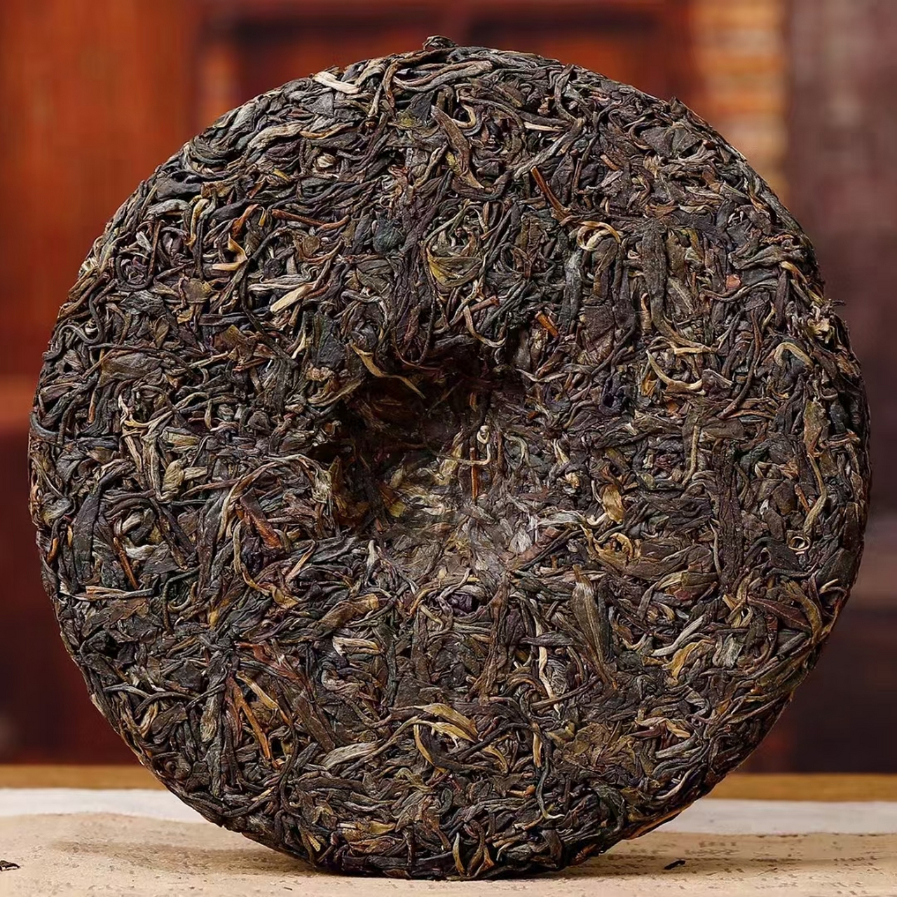 2020年勐库春韵古树茶 茶香气内敛沉稳,茶汤入口,香高味足,汤感协调性