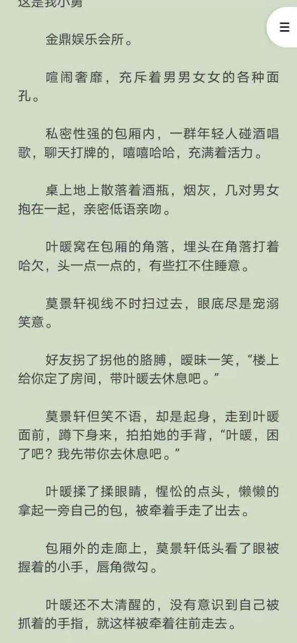 抖音爆推荐主角叶暖莫景轩顾辞尧长篇完结小说 叶暖莫景轩顾辞尧《叶
