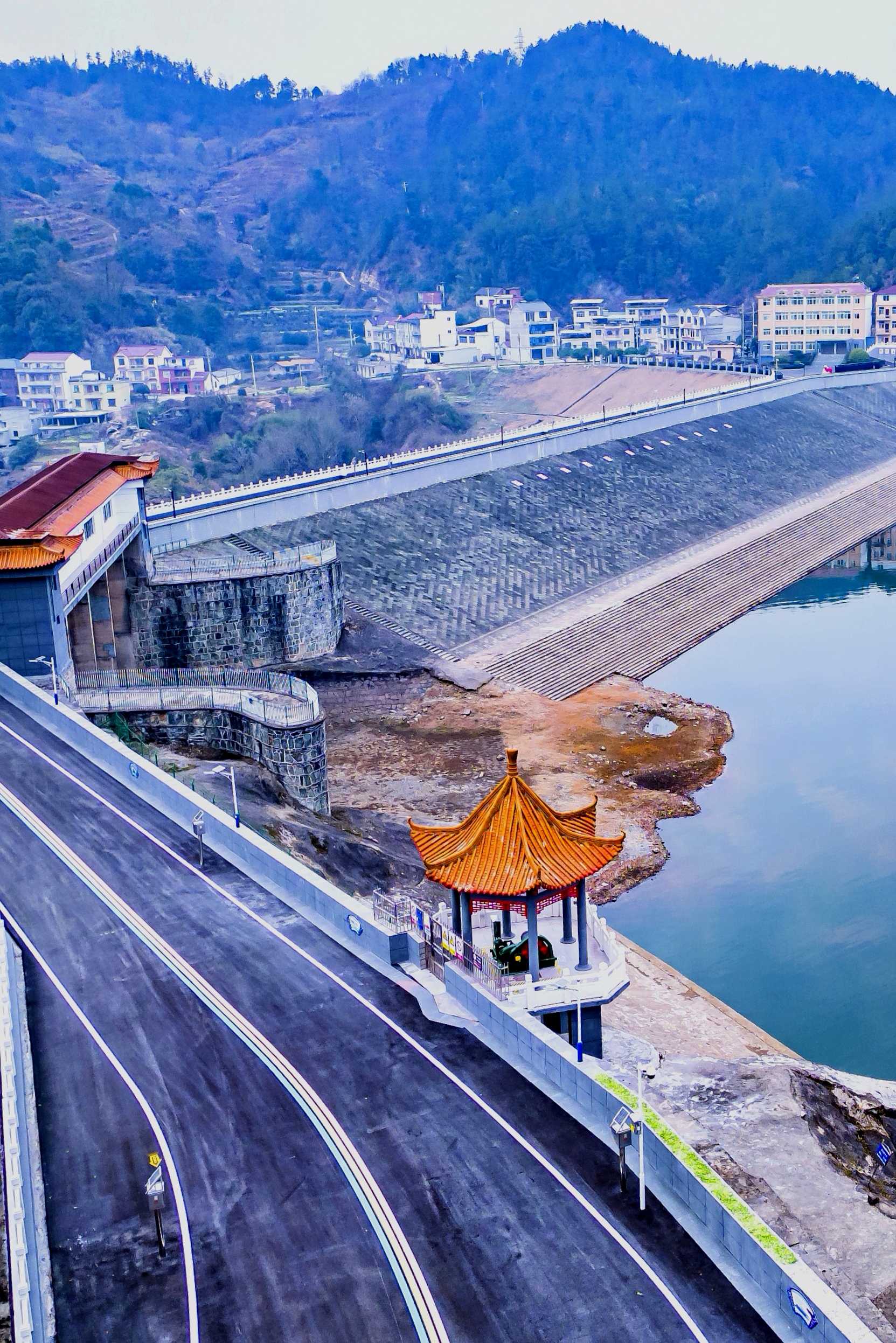 宿松钓鱼台水库风景区图片