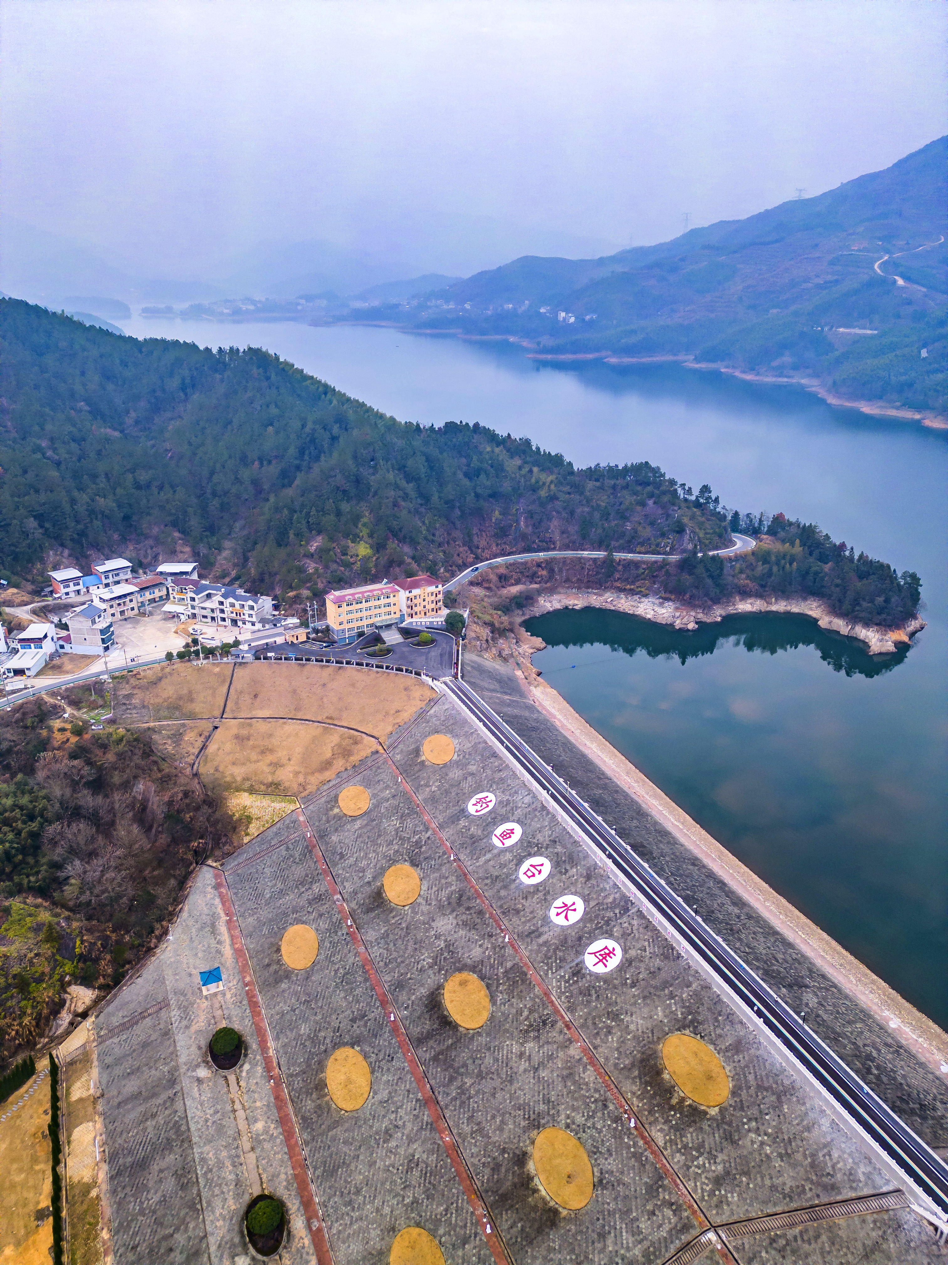 宿松钓鱼台水库风景区图片