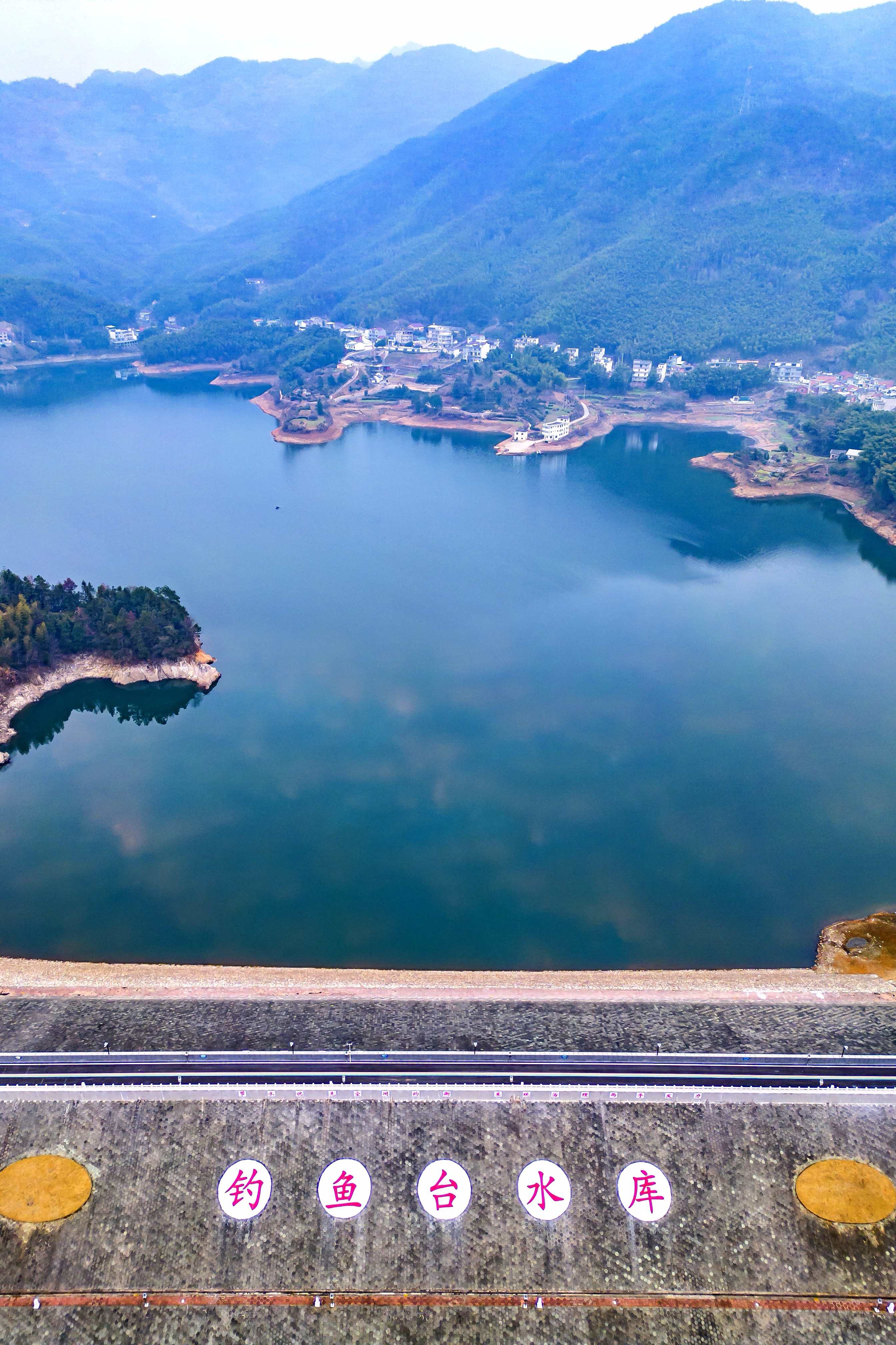 宿松钓鱼台水库风景区图片