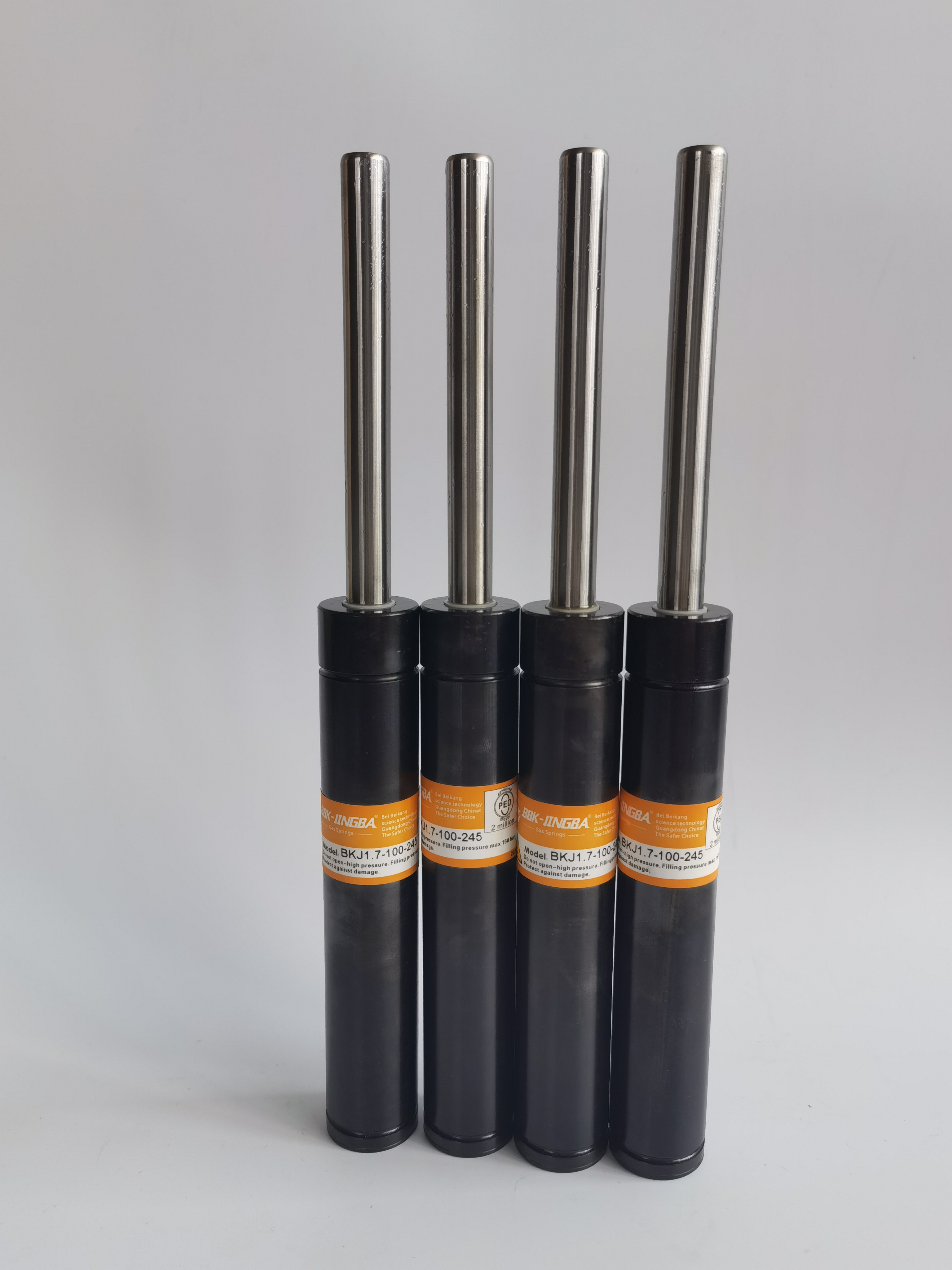 微型氮气弹簧bkj1.7系列产品与瑞典m2系列广泛用于小型精密朔胶模具中