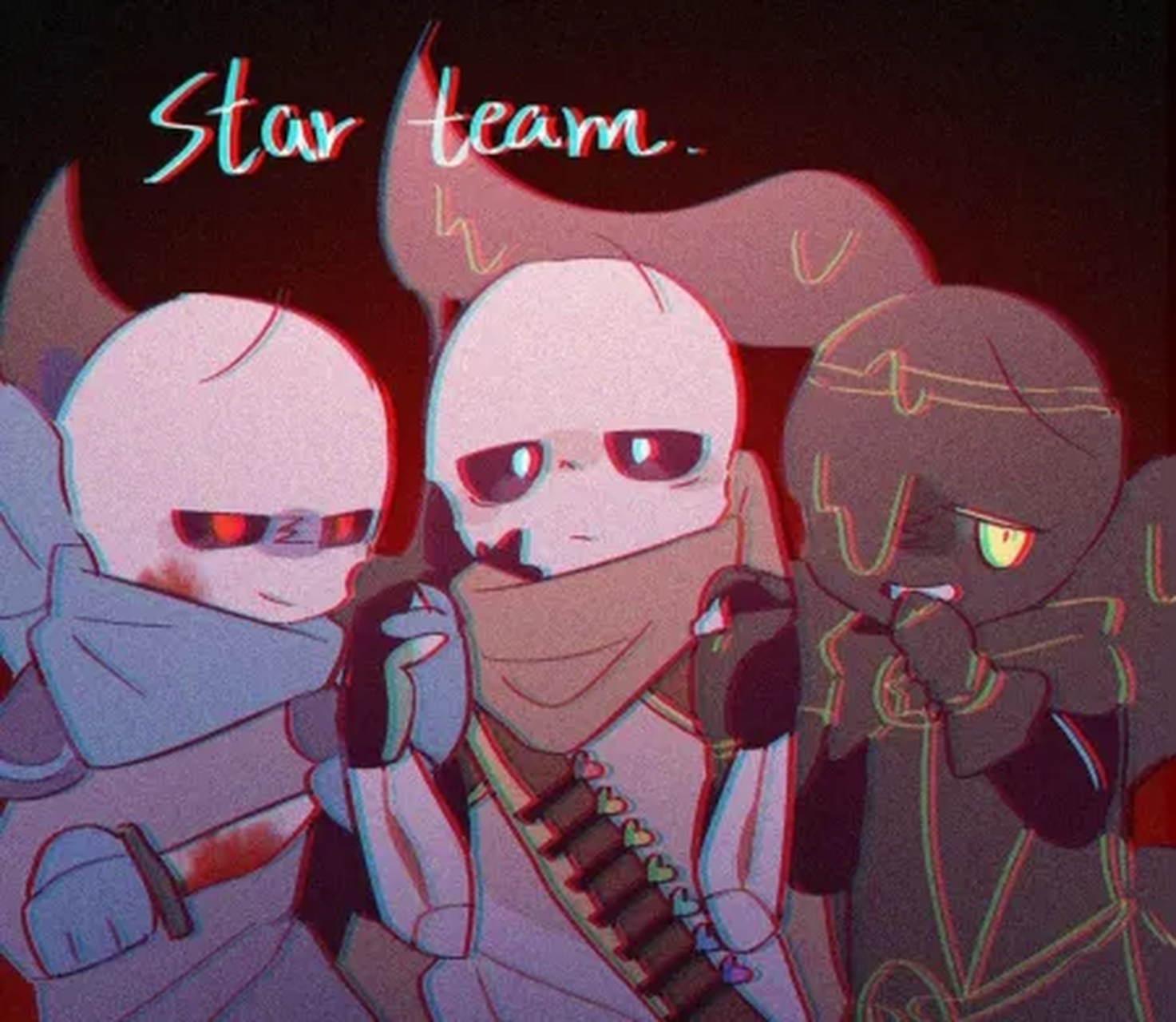 星星眼战队() 白切黑战队()