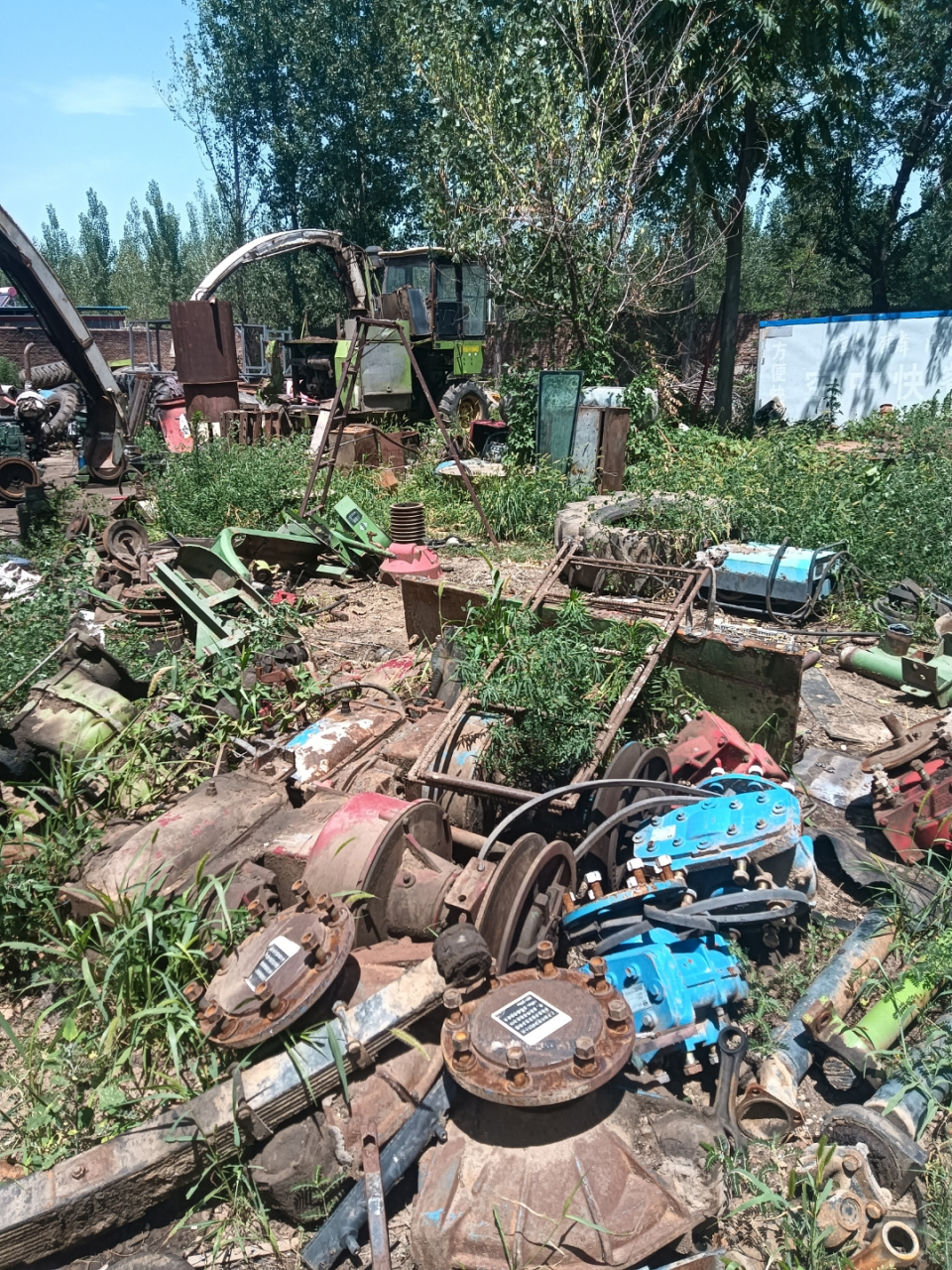 美迪青储机拆车件