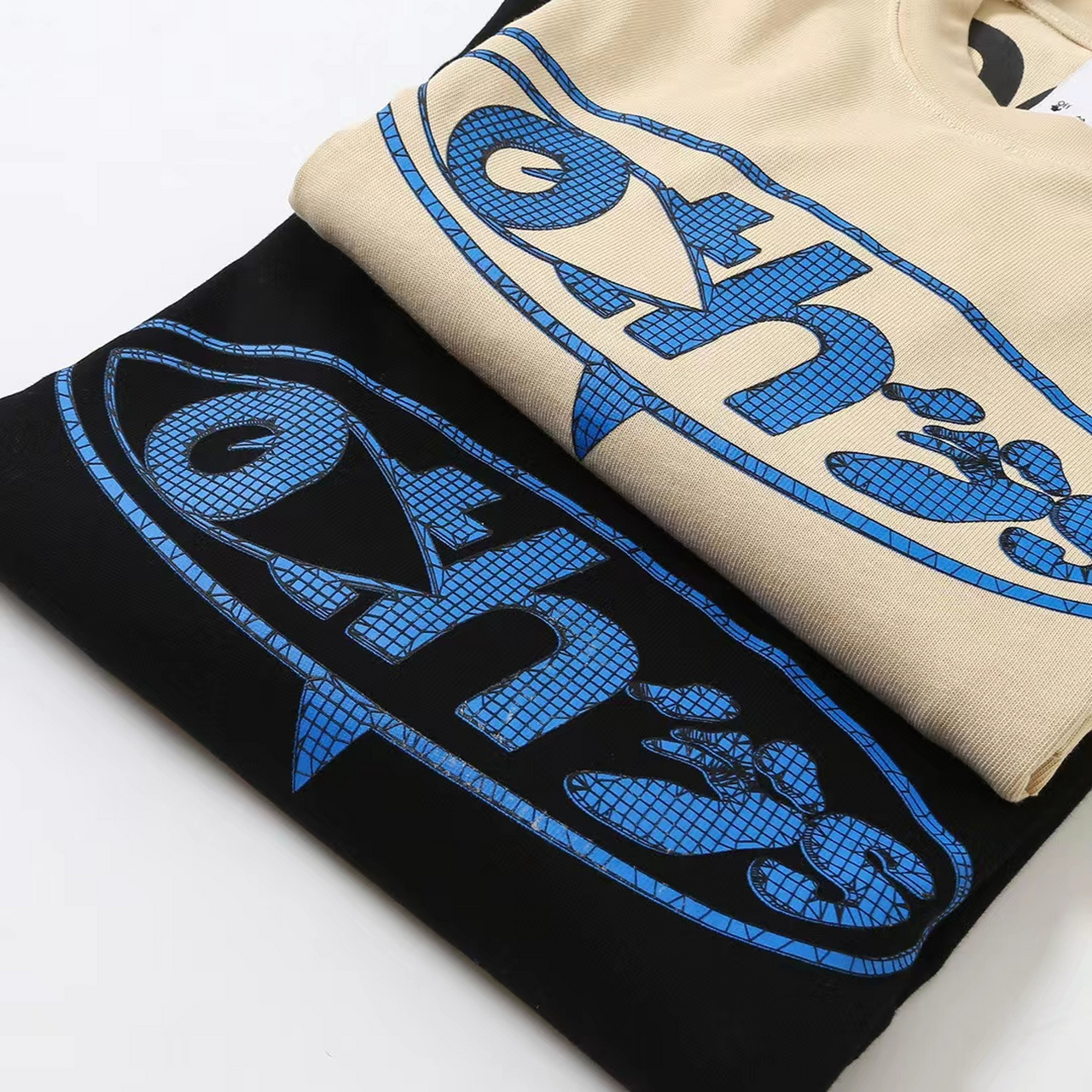 nike7015off- white联名款 不对称下摆字母印花短袖t恤#新款