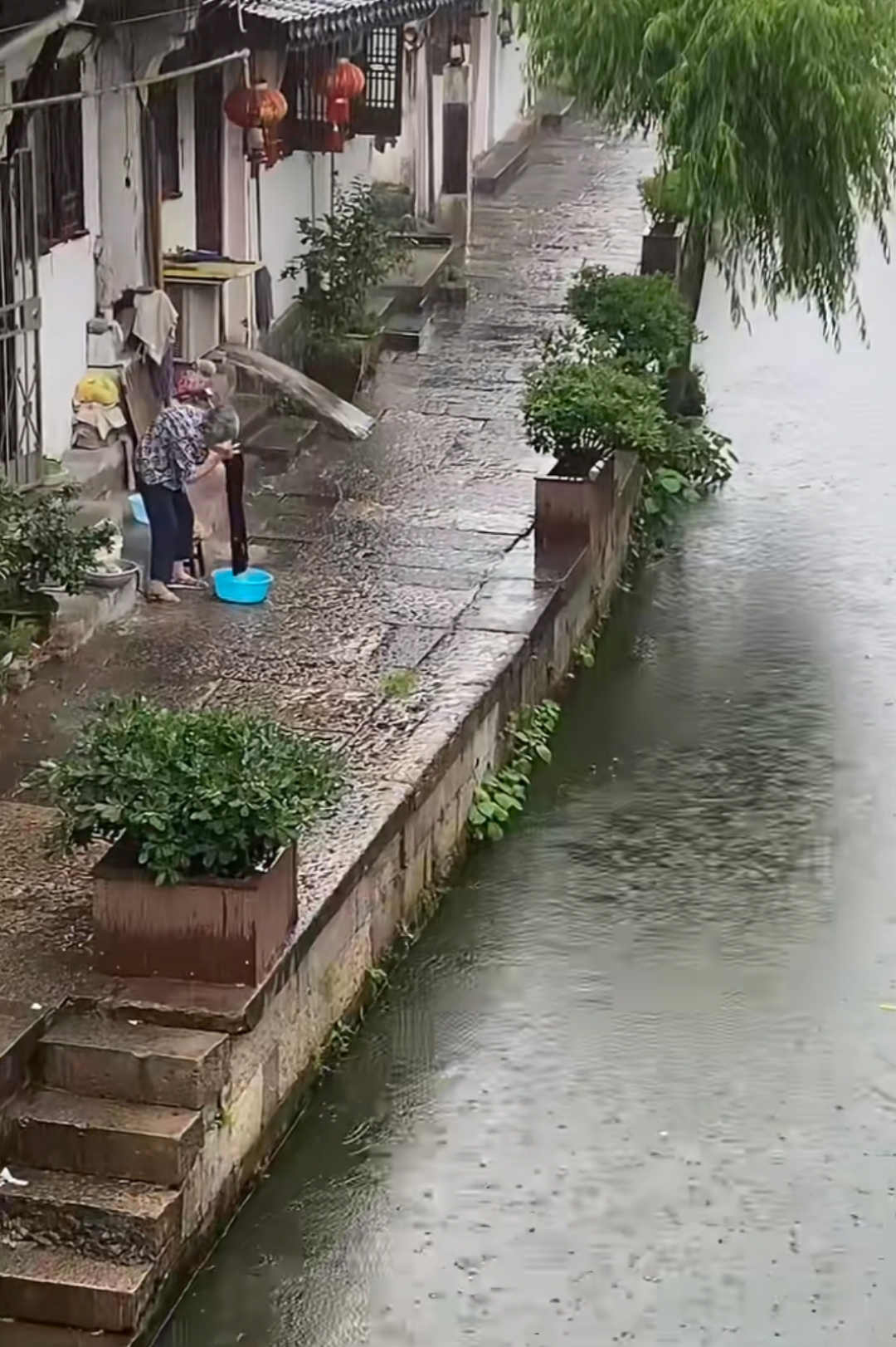 雨中江南风景图片大全图片