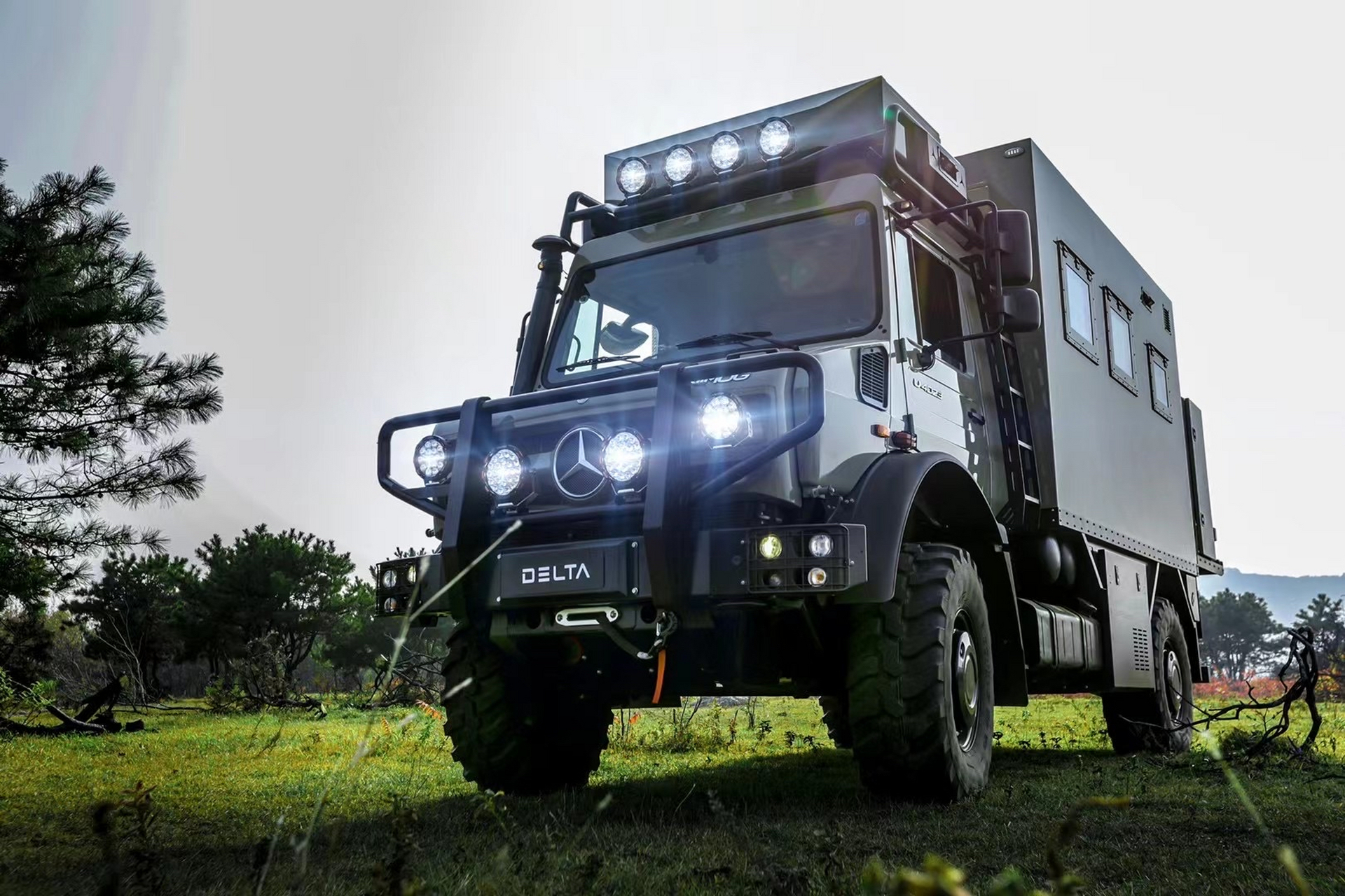 【das delta】德尔塔房车探界 u 乌尼莫克4023越野房车将亮相广州国际