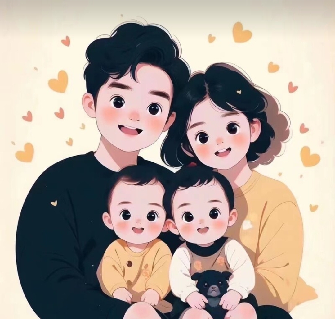 家和万事兴,意为家庭和睦就能兴旺,这是一个永恒不变的真理