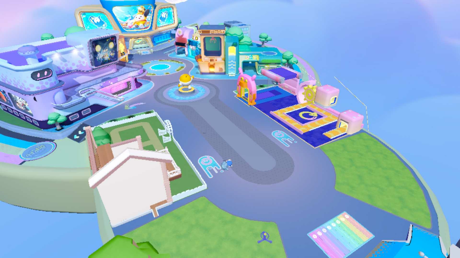 有两张是关于袁隆平爷爷,然后有一张是之前没更新的蛋仔岛