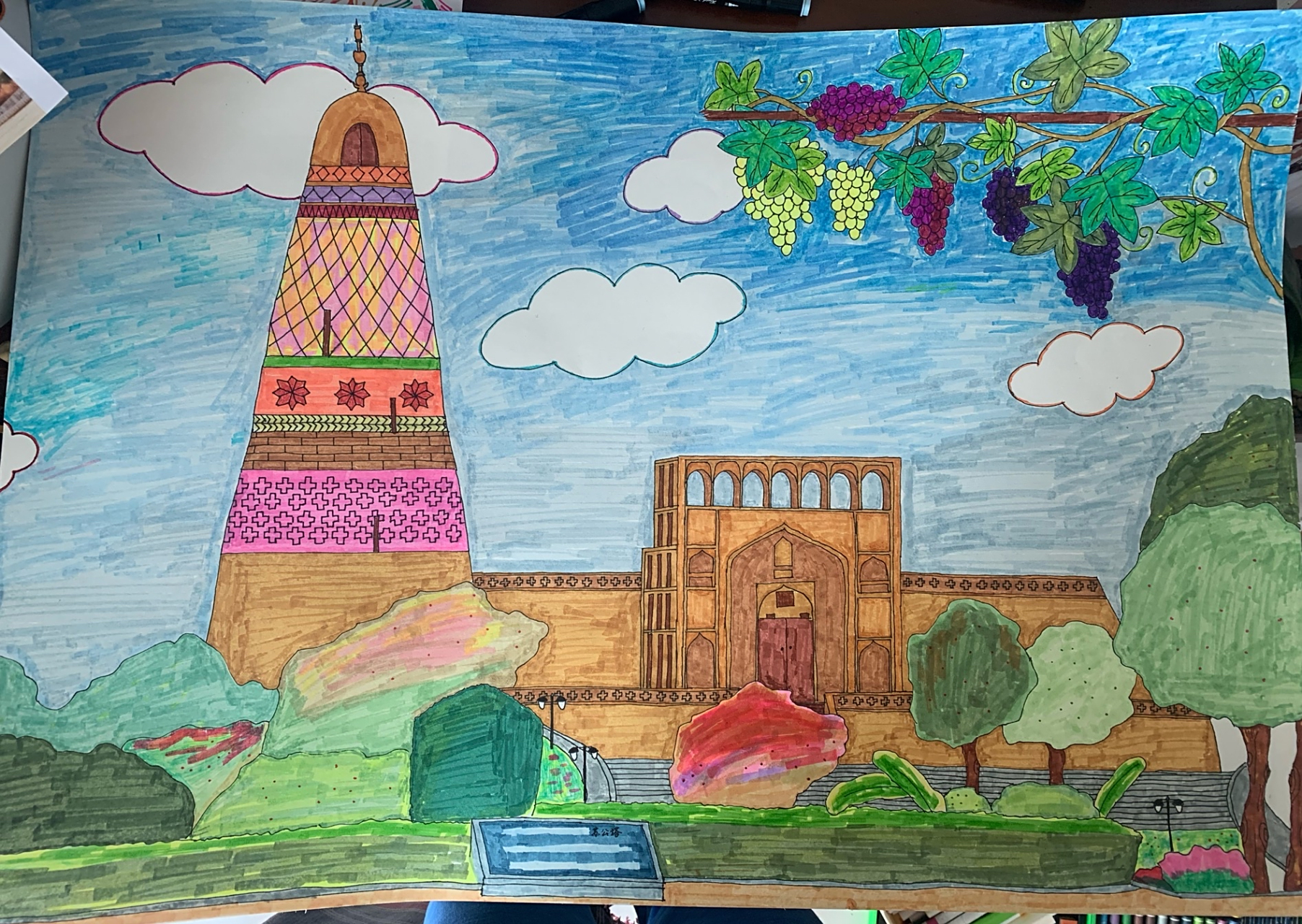 一带一路之新疆吐鲁番:苏公塔