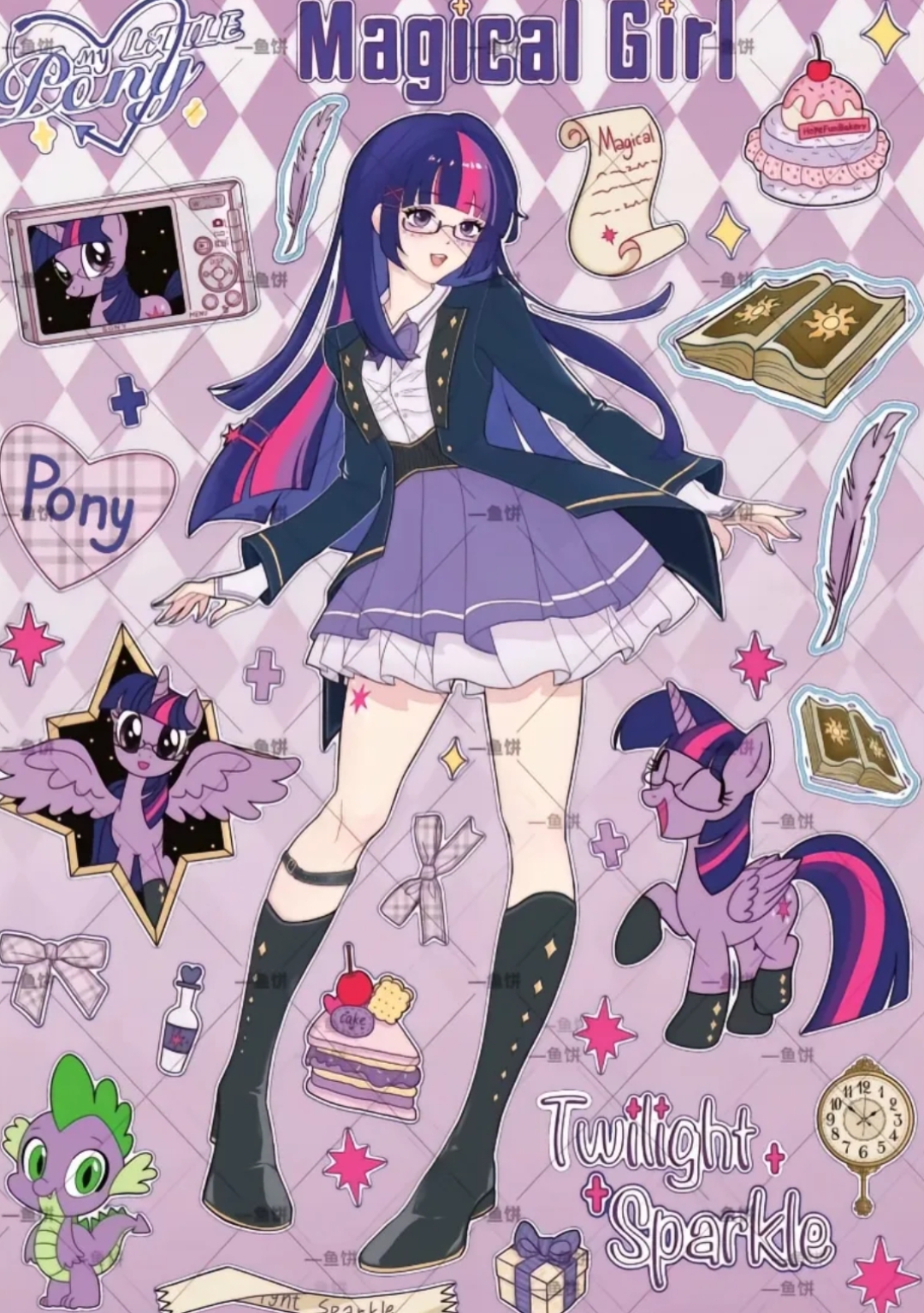 敲好看,小马宝莉,可当壁纸～(作者推紫悦)#小马宝莉