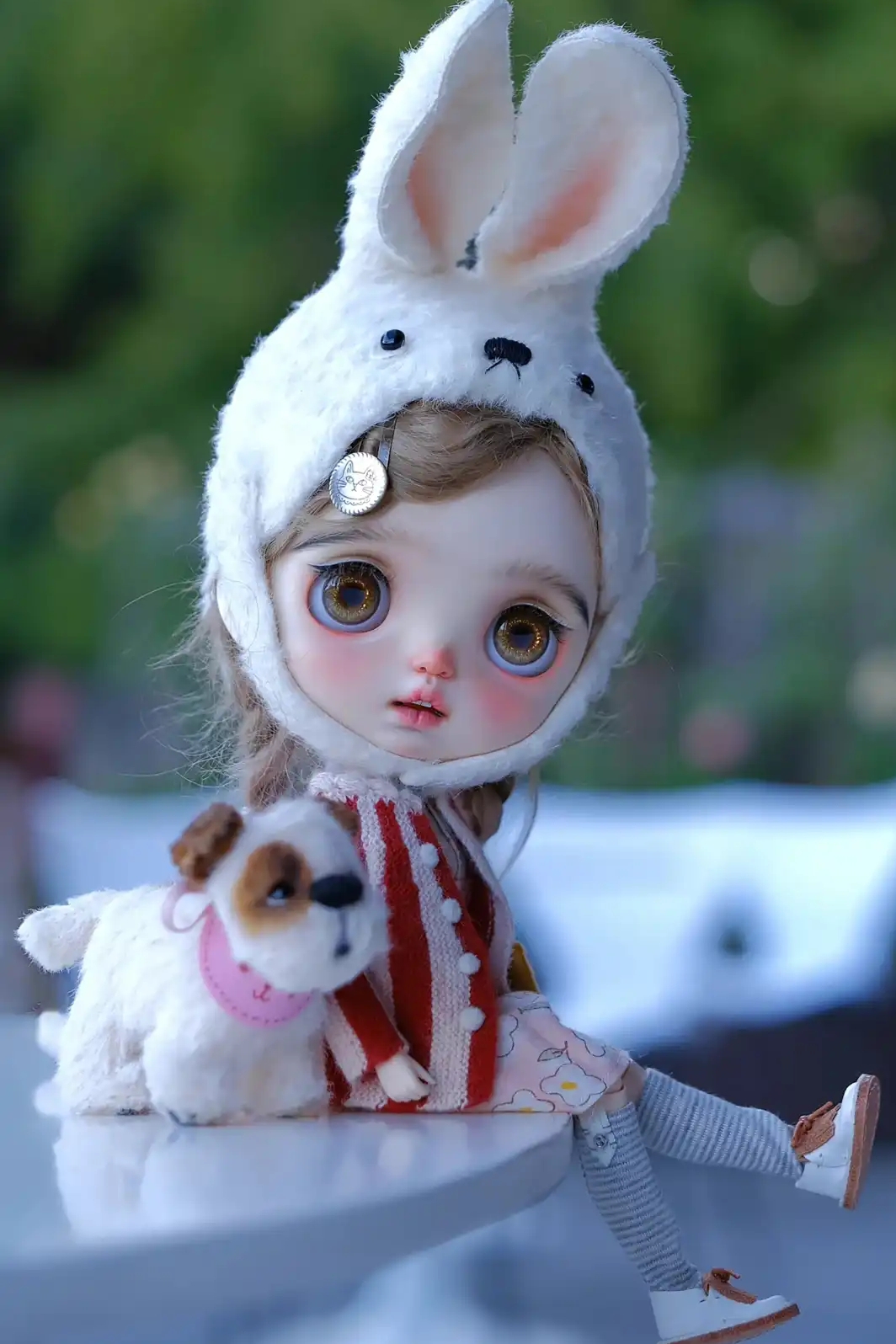 醒来,醒来,我的宝贝儿~看看这个超级可爱的小布娃娃,她那湛蓝的眼睛