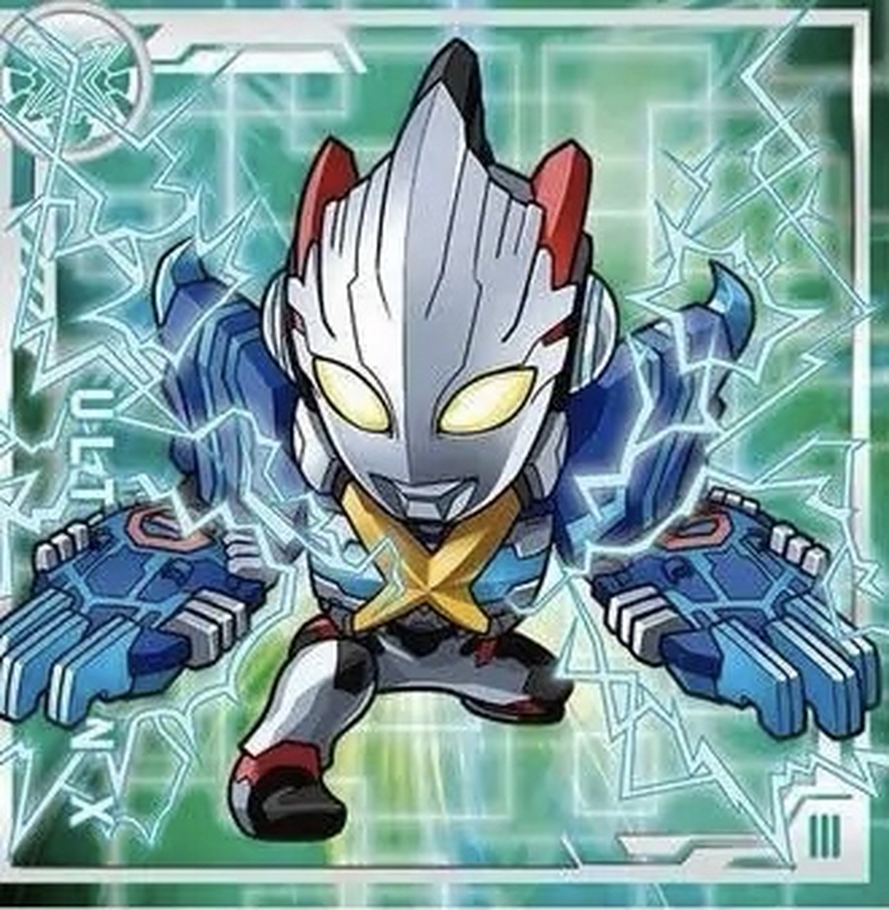 奥特曼系列q版色纸第四弹