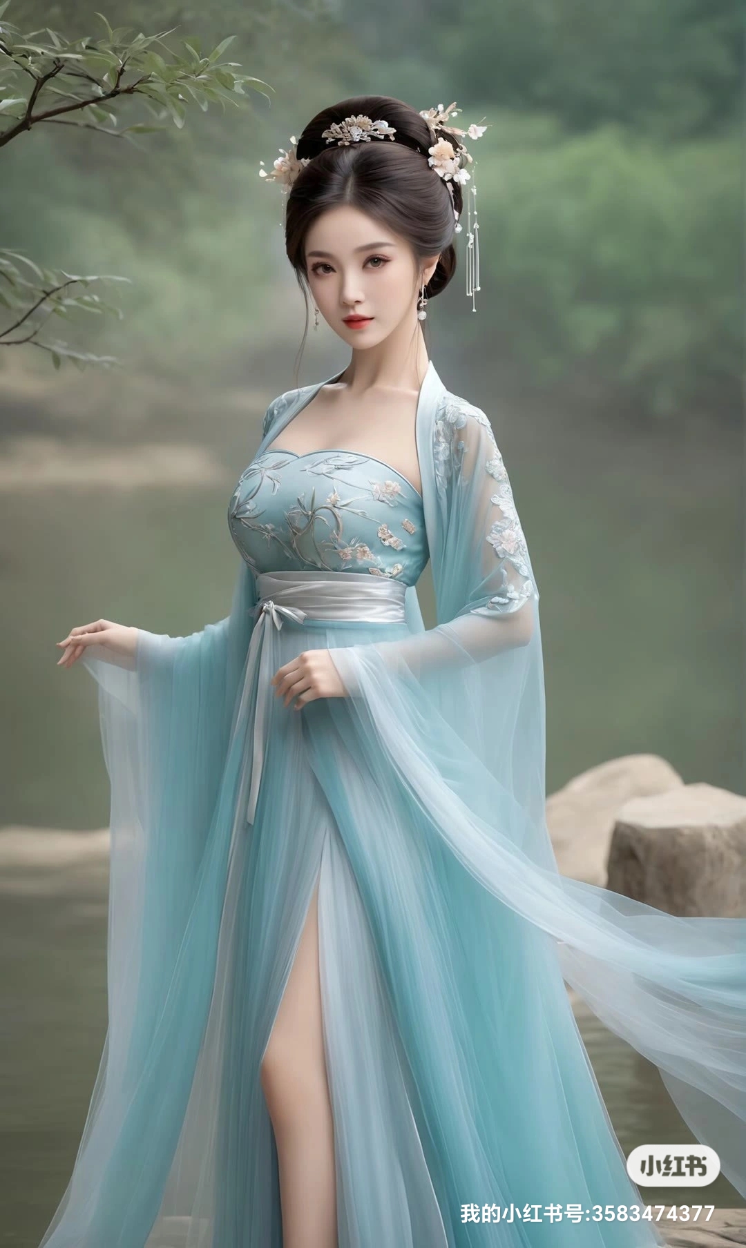 古代汉服女装图片欣赏图片