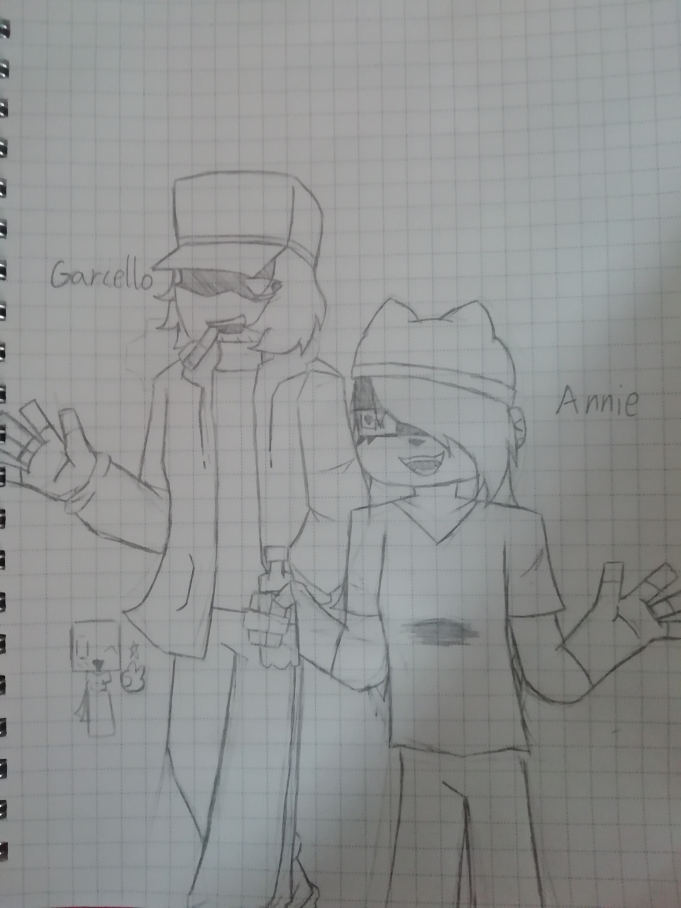 换头像啦!是garcello和annie