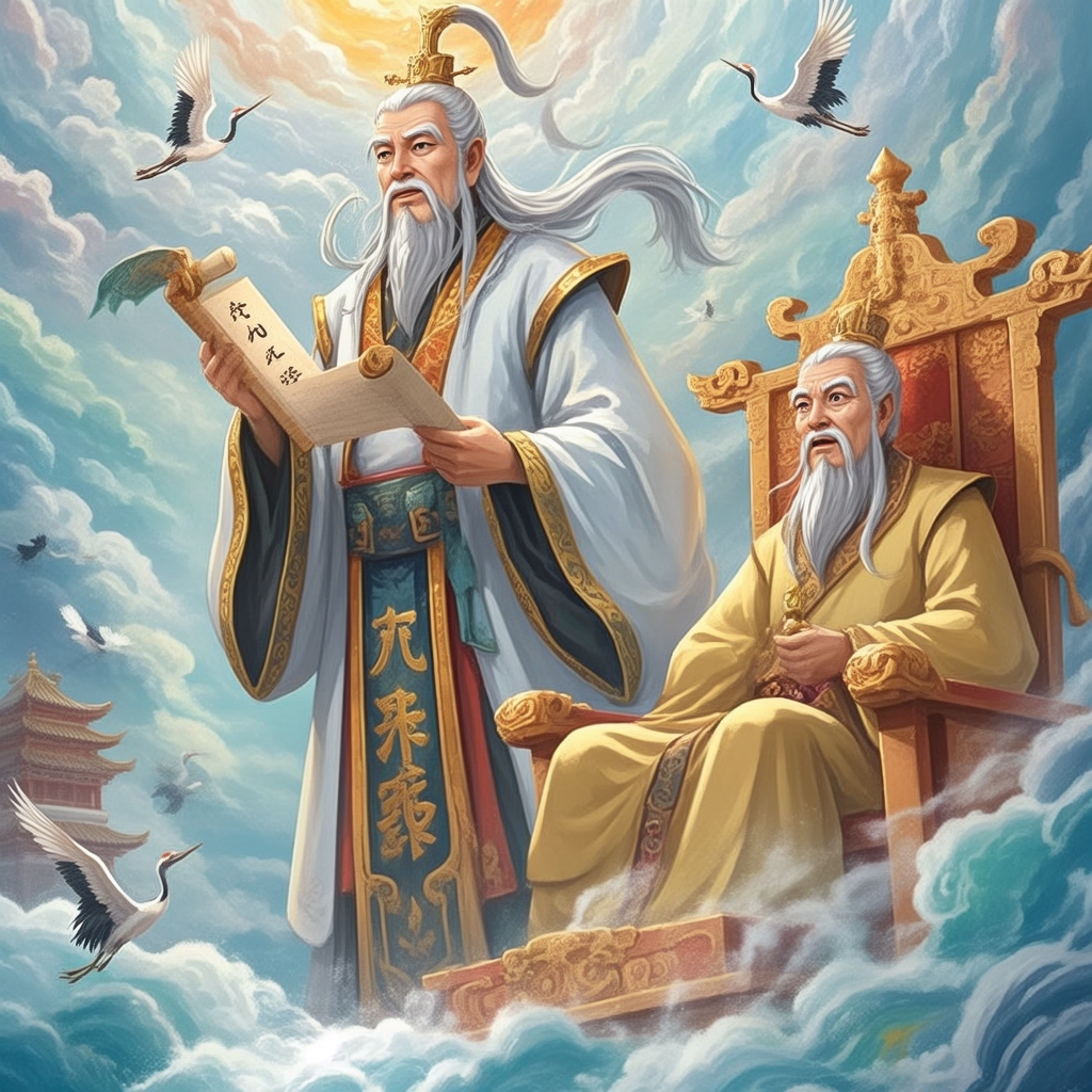 原来玉皇大帝的位子是这么被"截胡"的!