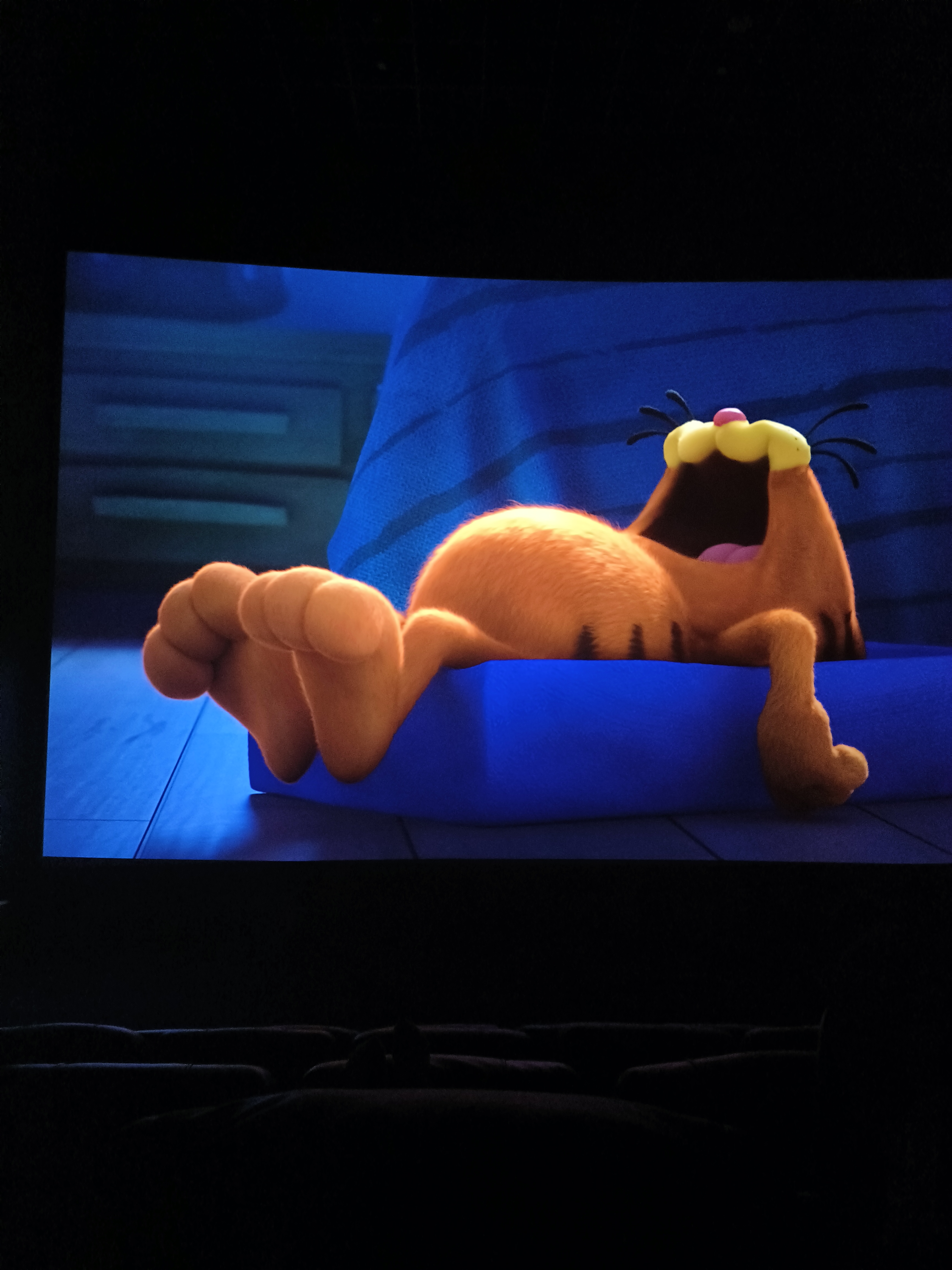 加菲猫在电影中展现了对目标的坚定追求,这让我深感震撼