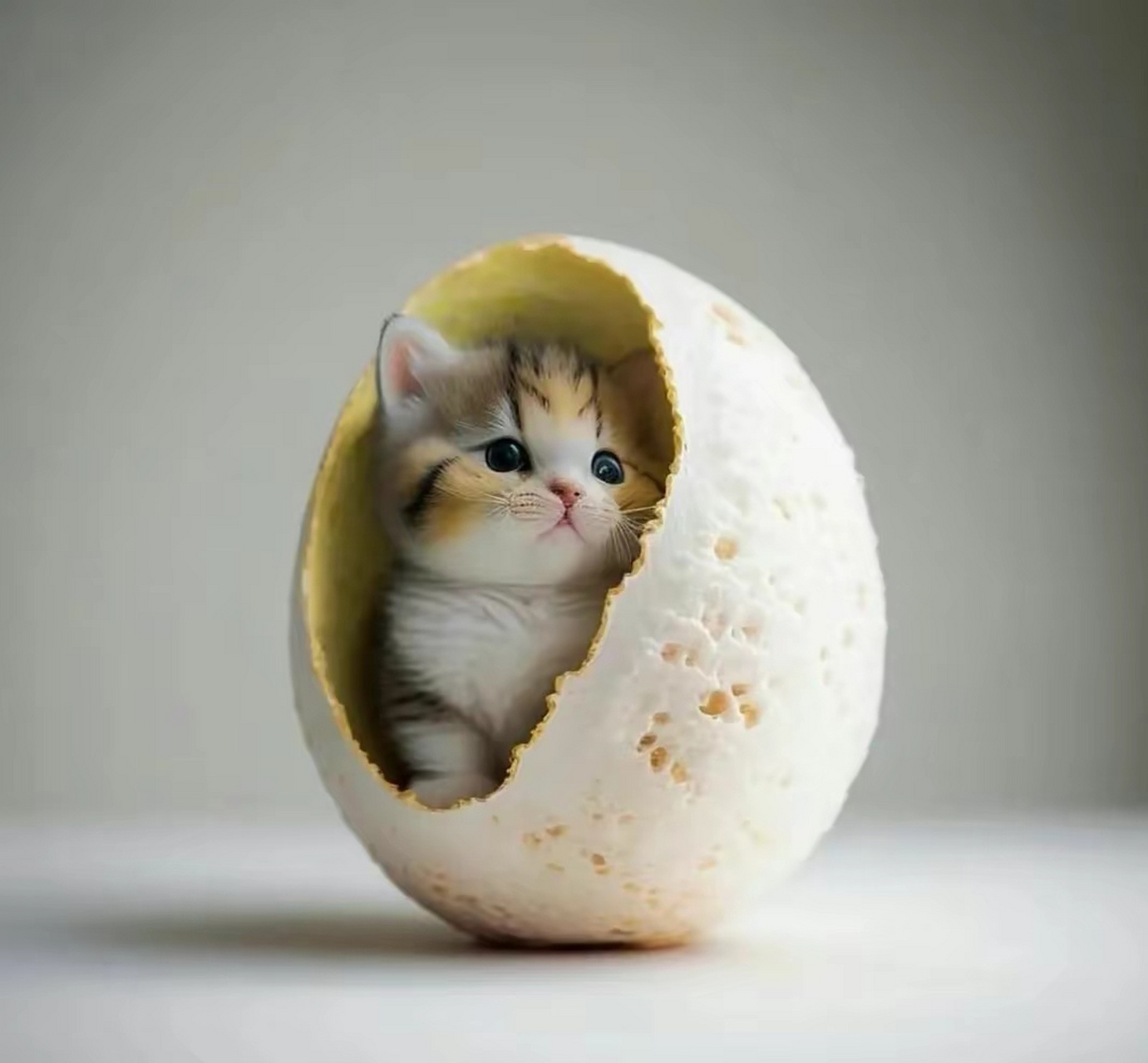 "破壳而出"的小猫猫