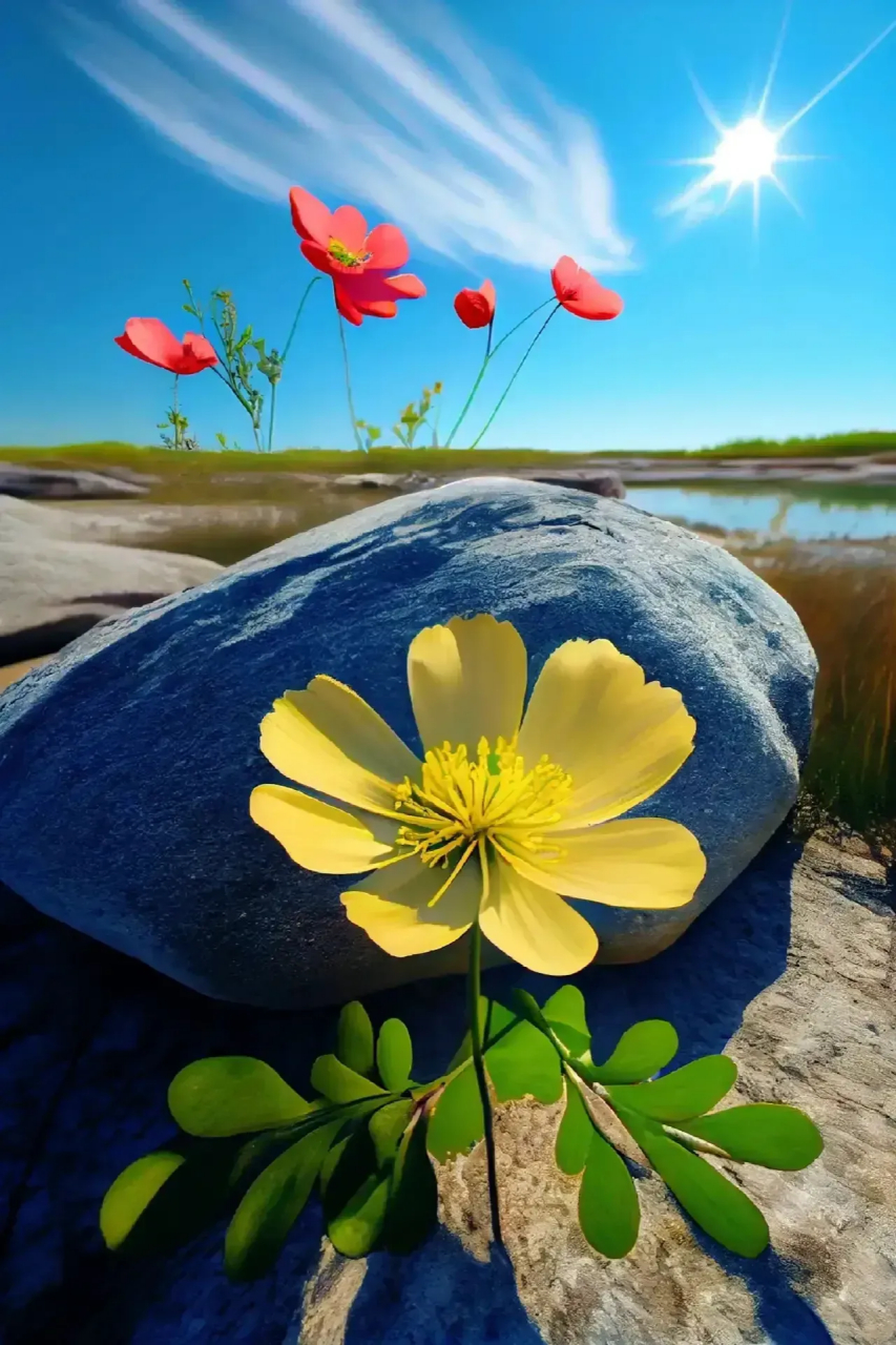 花开了,草绿了,春天是个充满希望的季节,一起期待更好的明天吧.