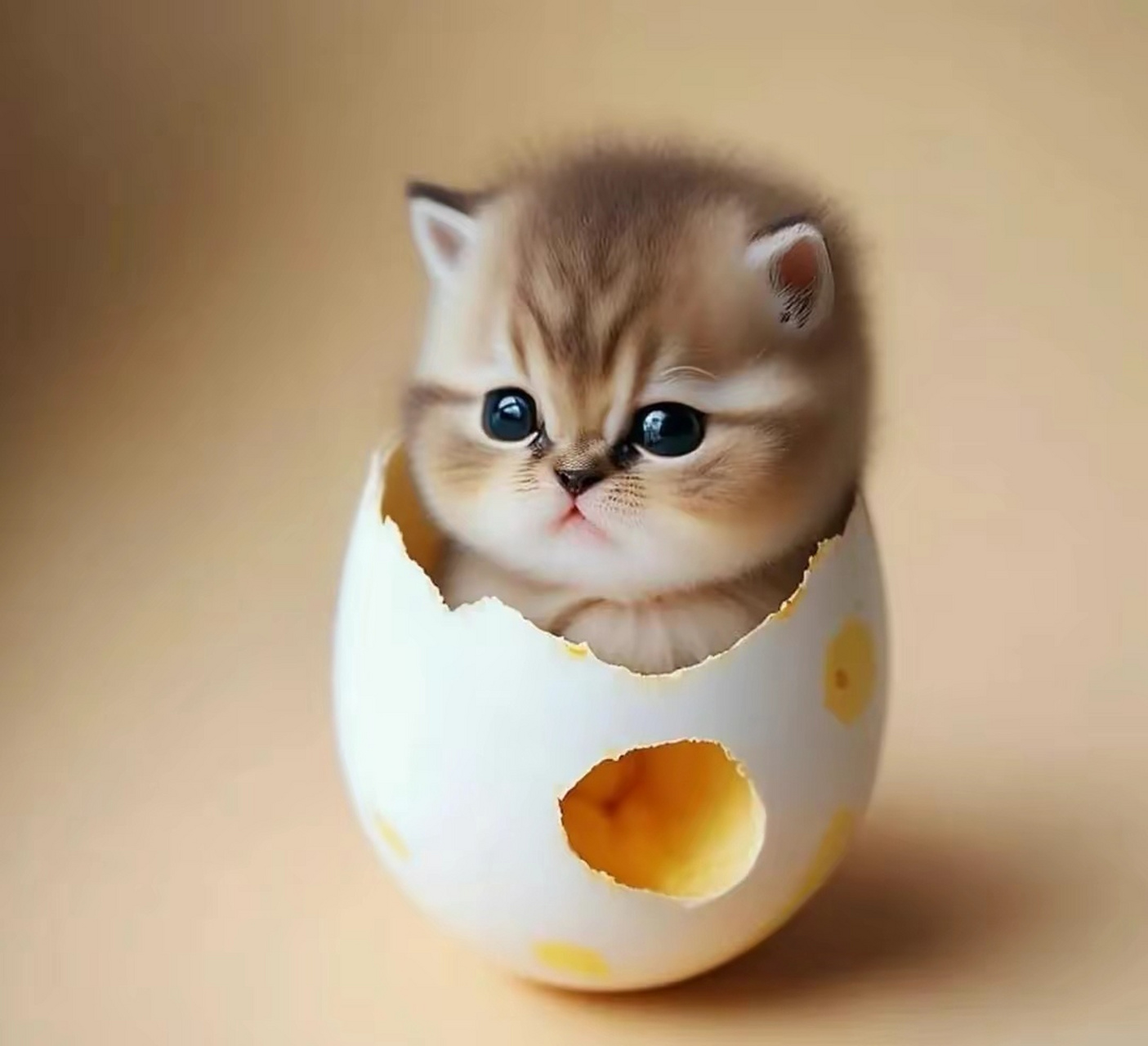 "破壳而出"的小猫猫