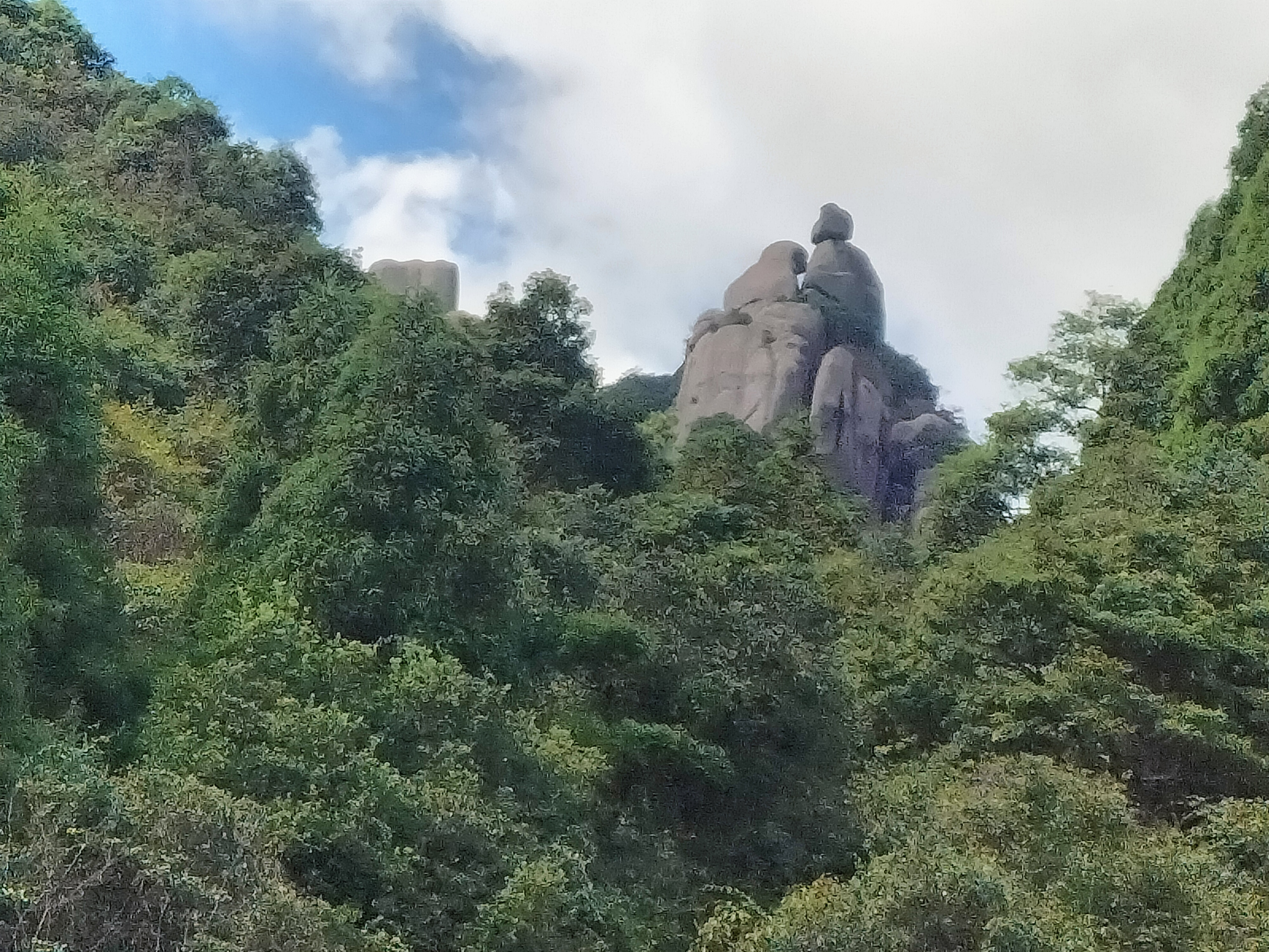 太姥山的夫妻峰