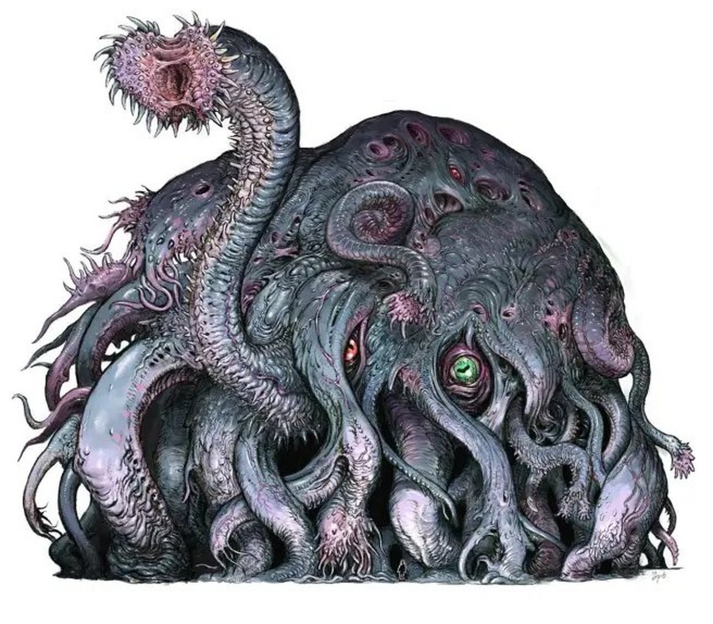 不一定过审系列第四弹～古老者,达贡,加塔诺托亚,拜亚基都来了.