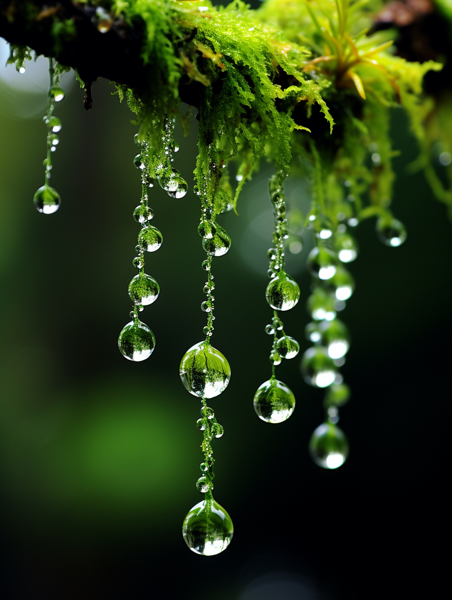 大自然清晨雨露图片图片