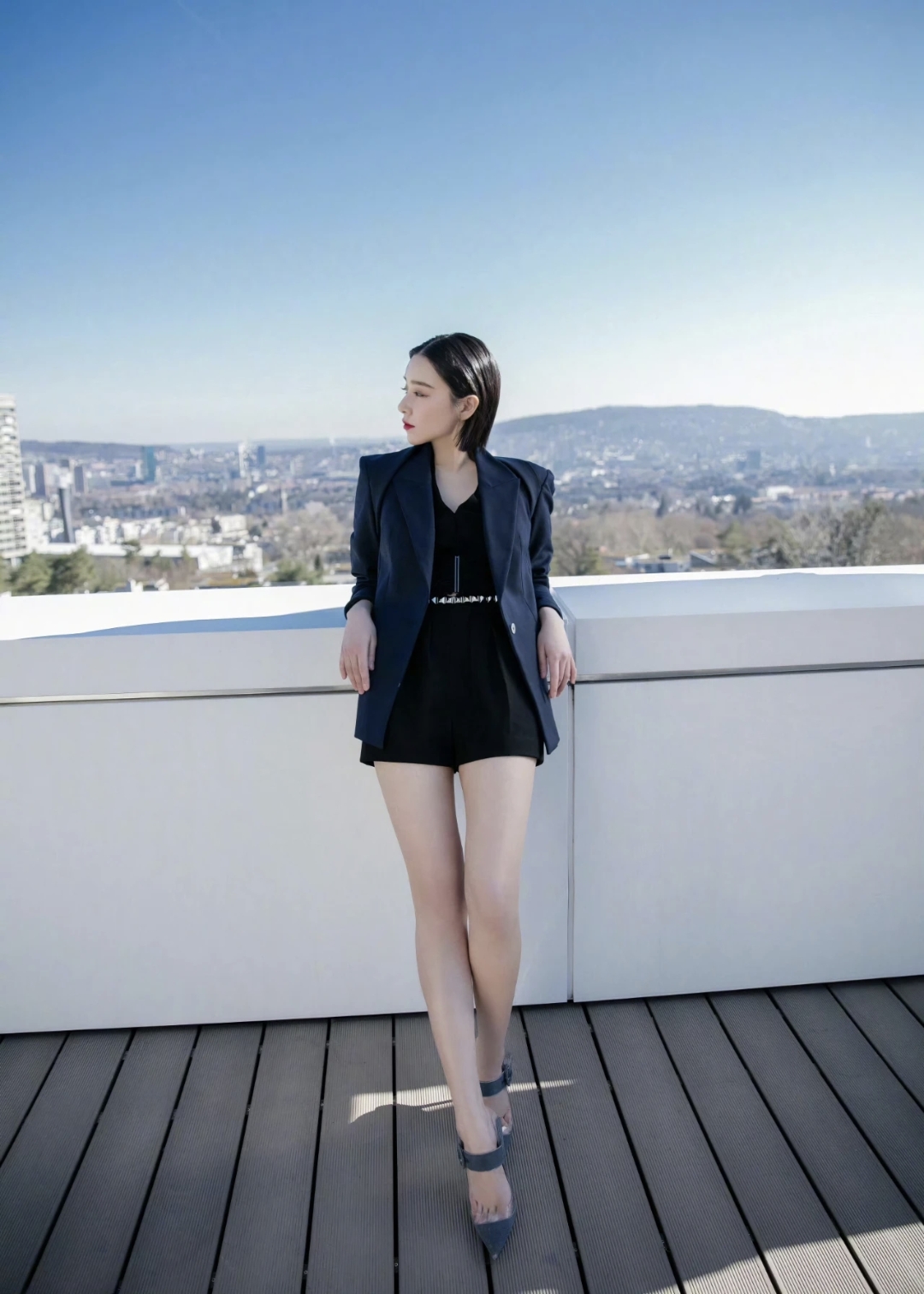 阚清子好漂亮的双腿