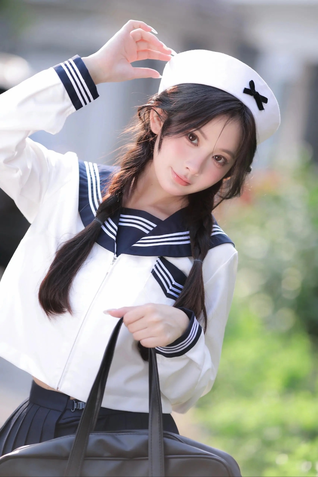 清丽美少女的jk水手服