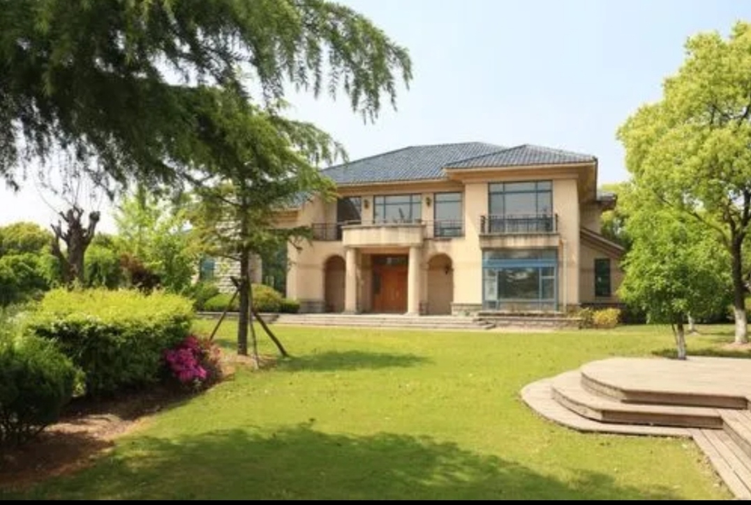 大豪山林别墅,北美建筑风格,中西结合,石材干挂!