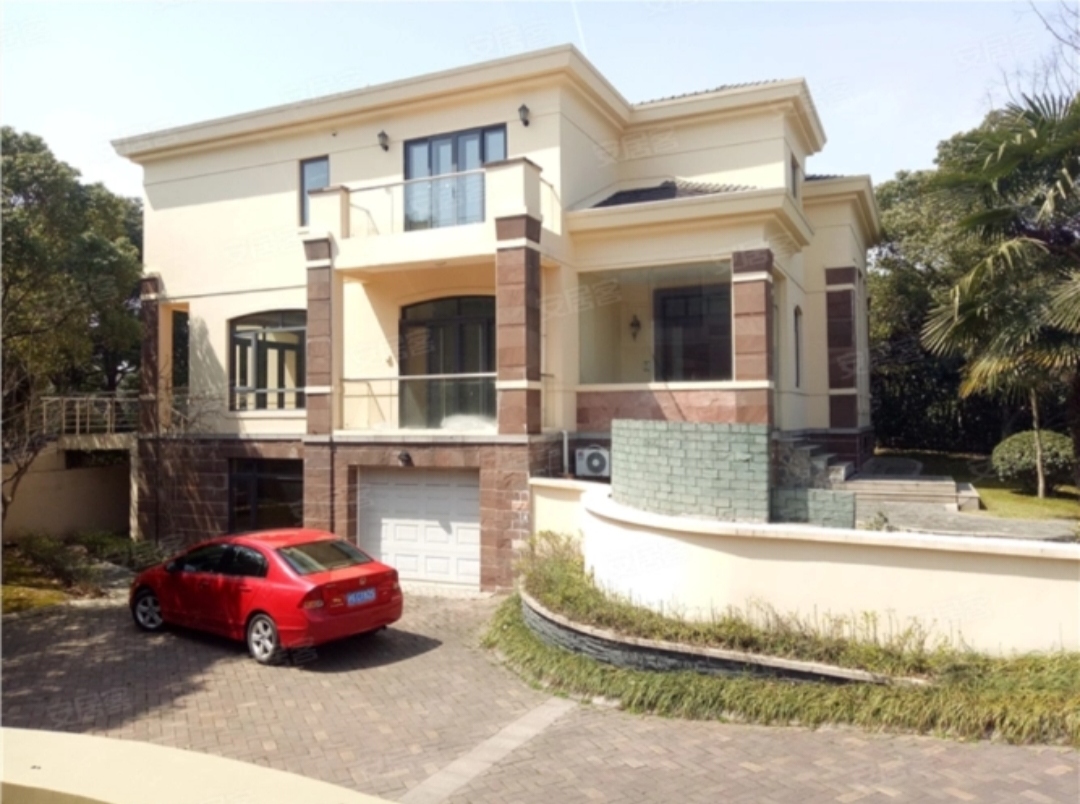 大豪山林别墅,北美建筑风格,中西结合,石材干挂!