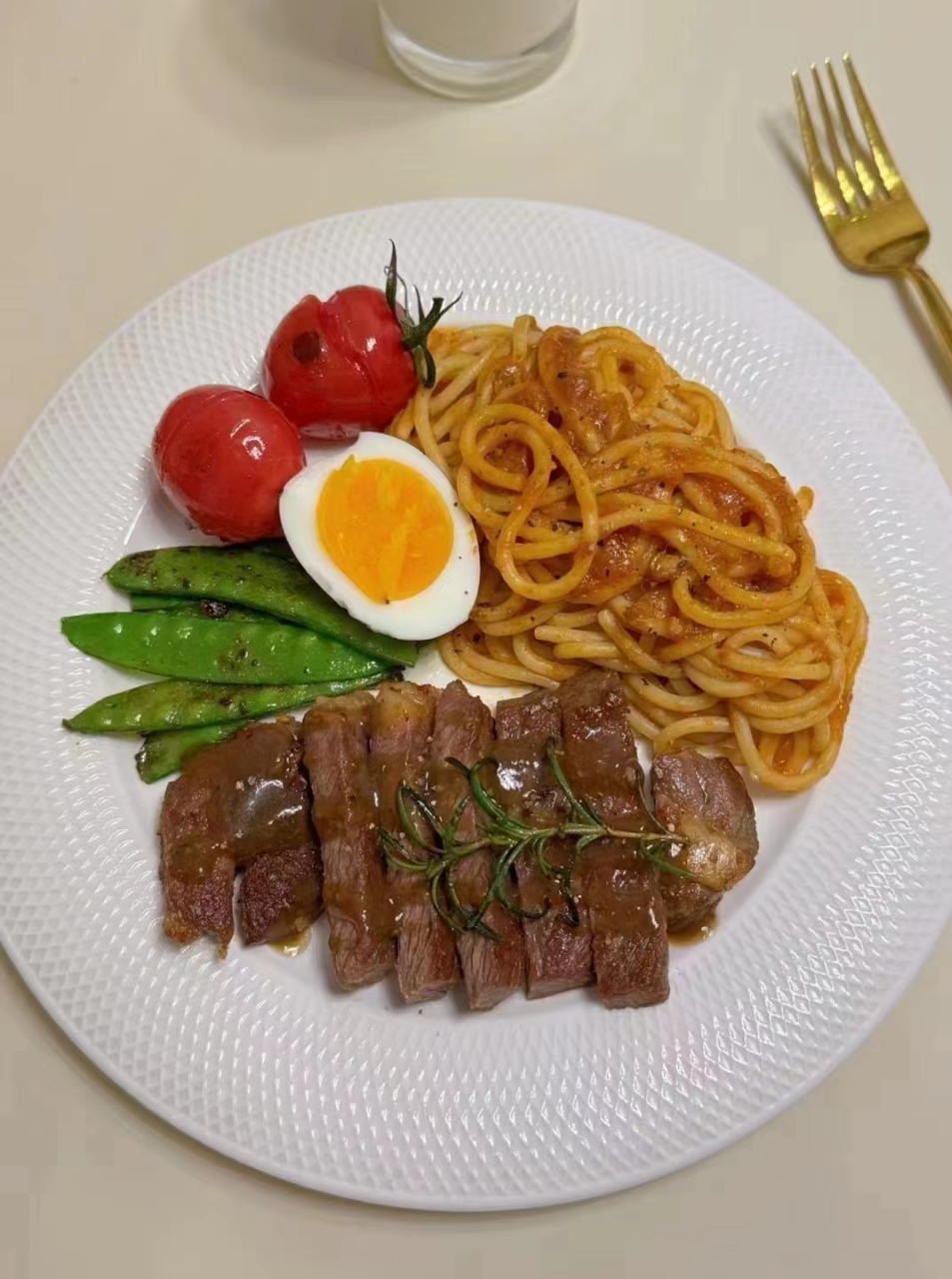 做了份黑椒牛排意面,口味不输西餐厅,更经济!