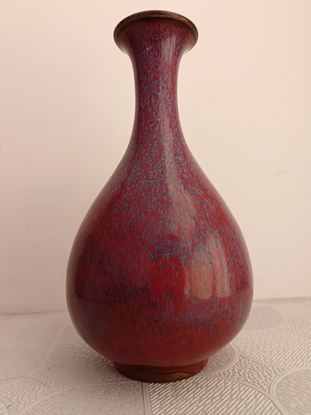 明代钧窑玉壶春瓶