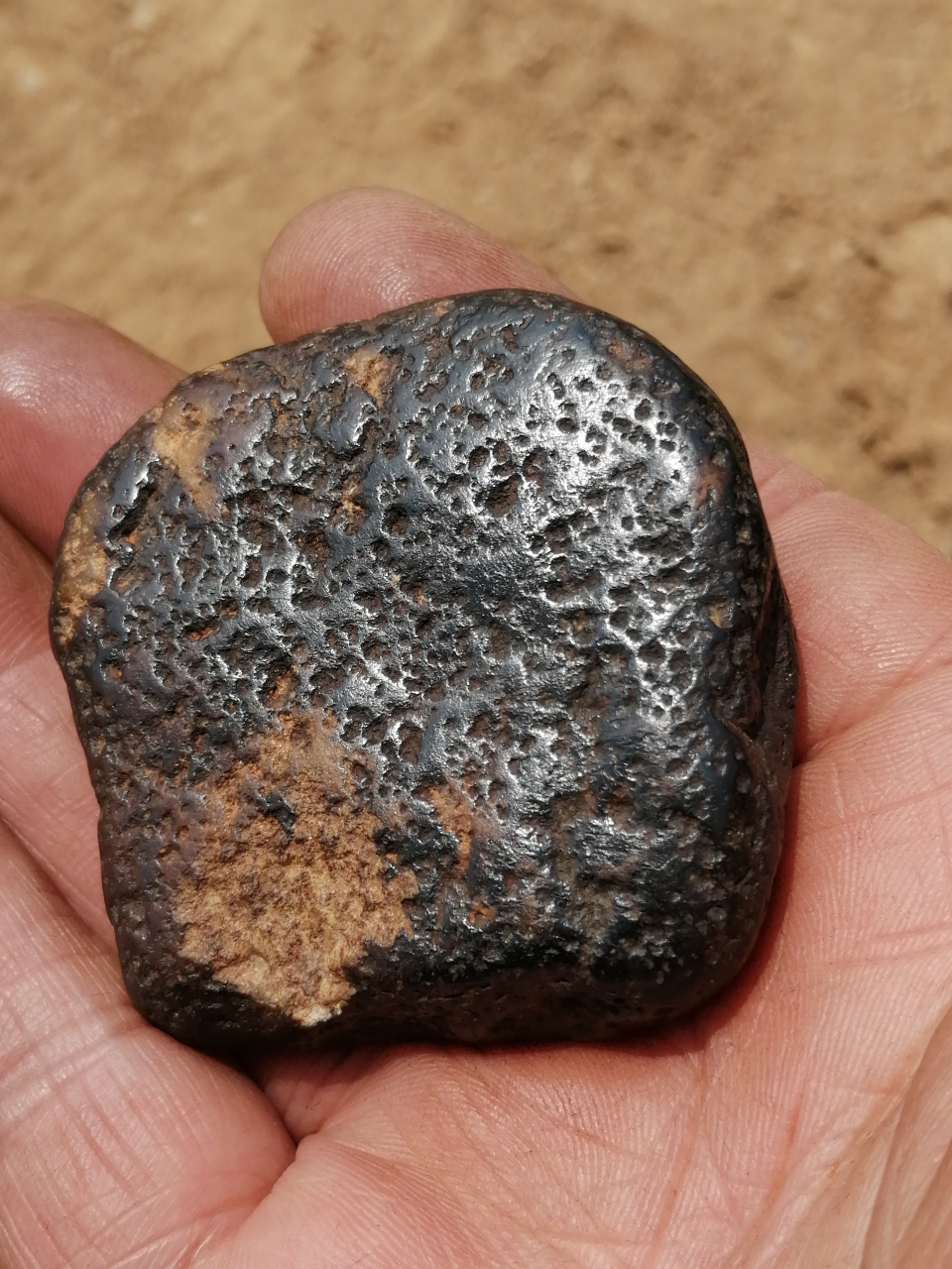 无磁陨石欣赏#陨石