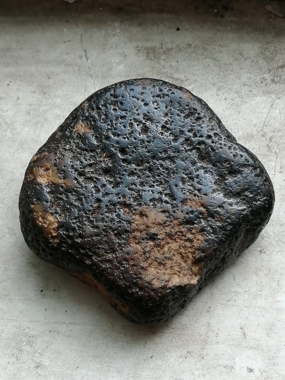 无磁陨石欣赏#陨石