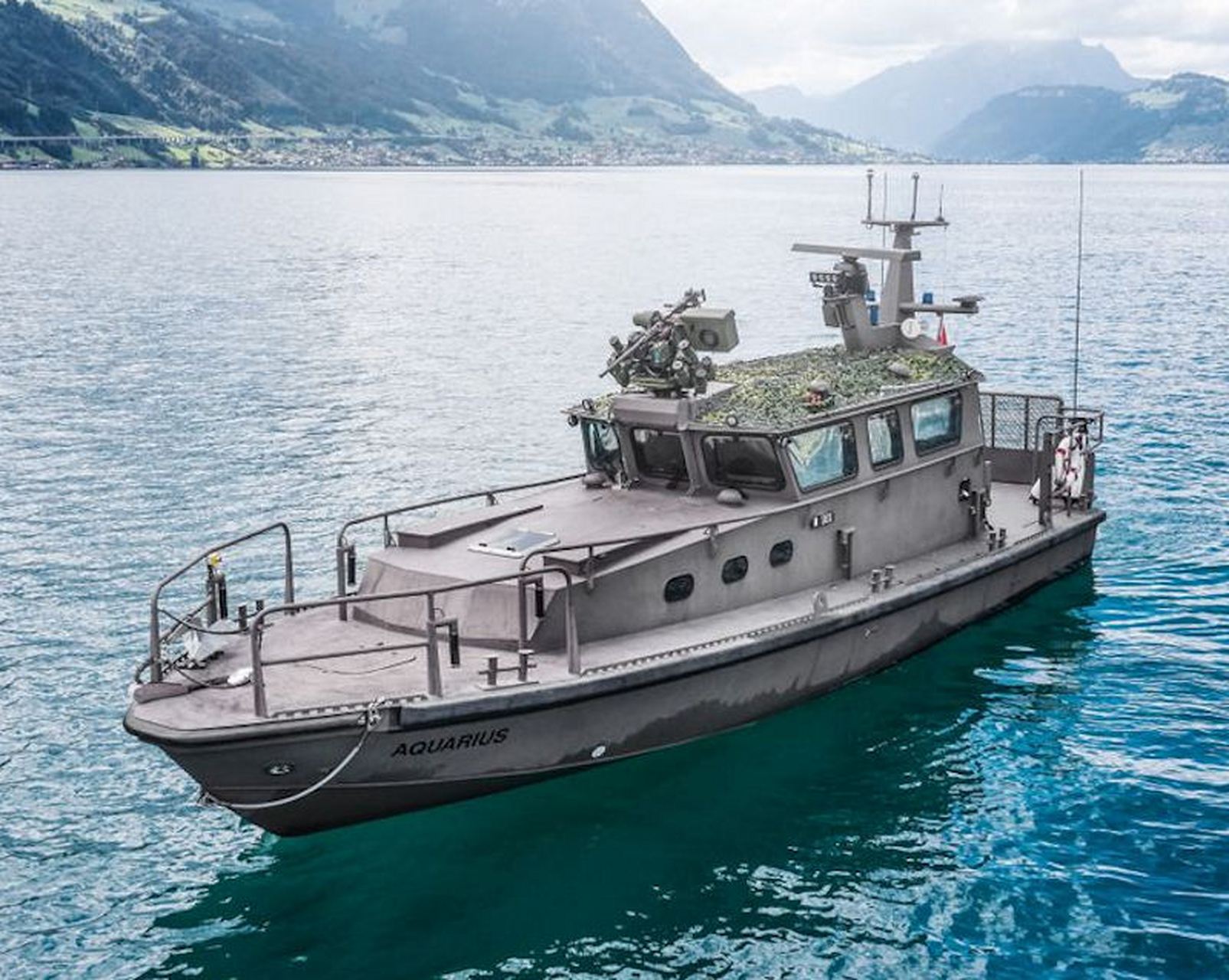瑞士海军p-80和p-16巡防艇. #军事