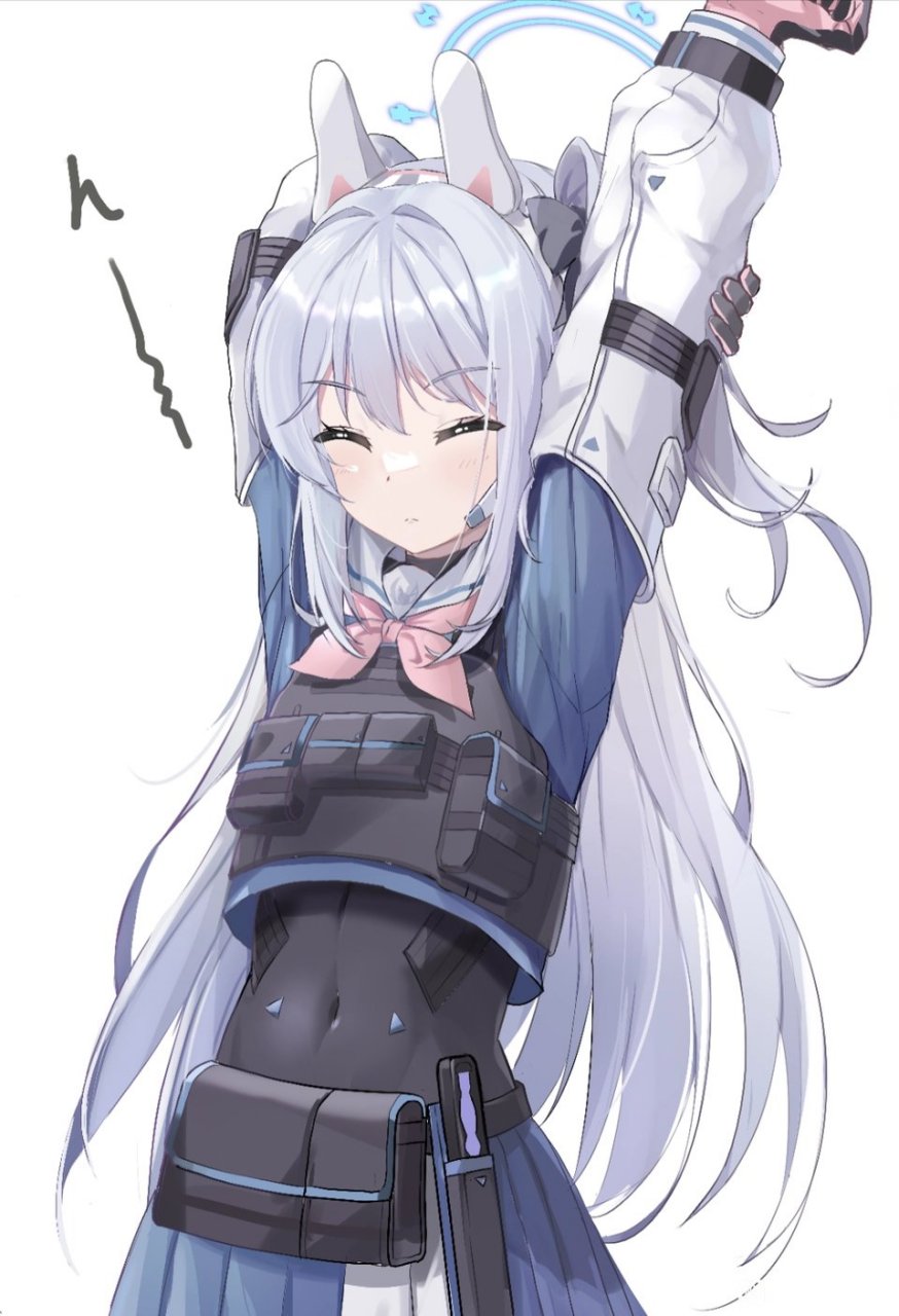 伸懒腰的宫子15( ω )#碧蓝档案# #二次元集结号# #动态连更挑战