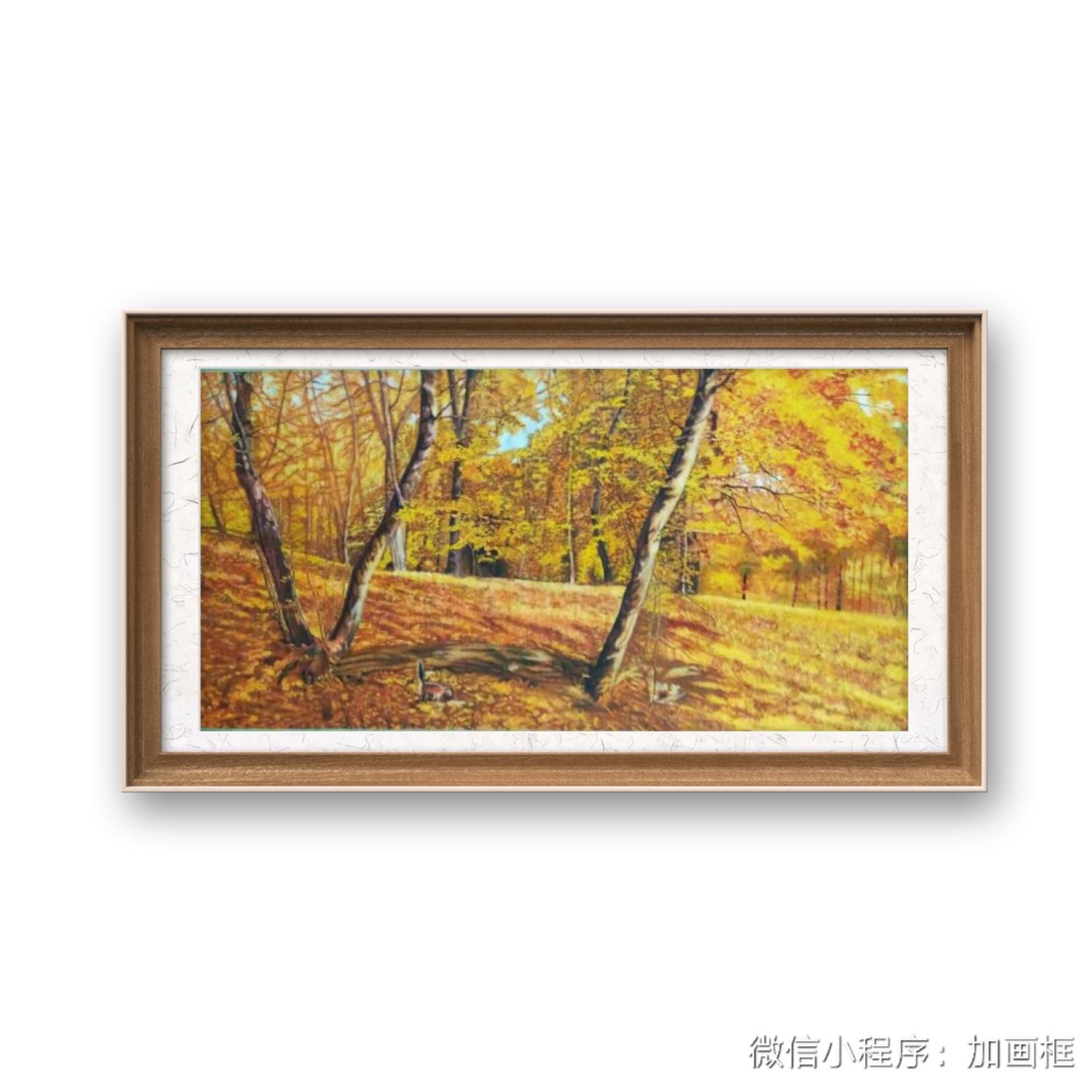 实力派画家张勇军先生生宣彩墨写实国画作品画展效果