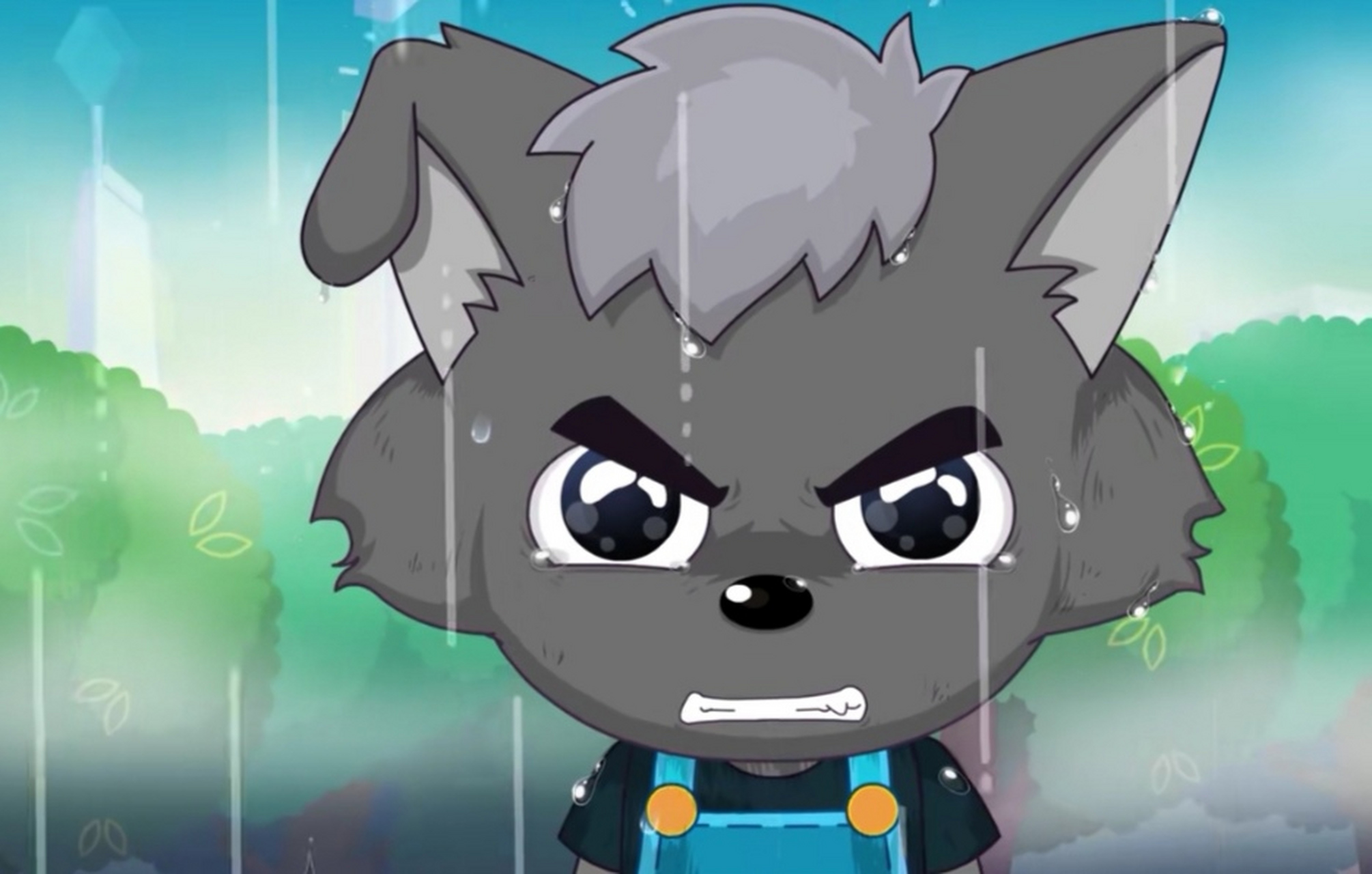 难道只有我一个人觉得小灰灰长大还挺帅的吗[滑稽]