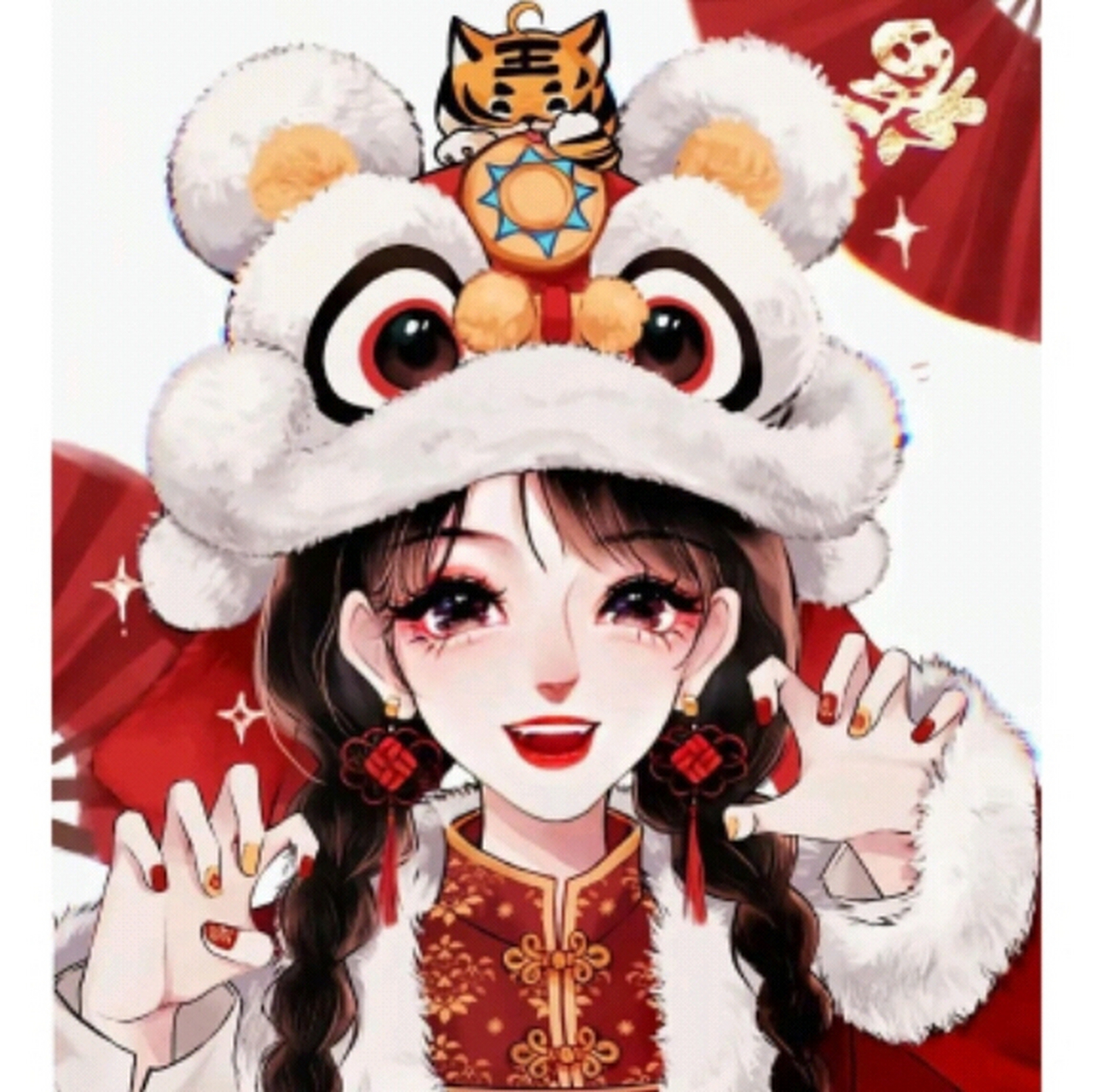 年兽拟人角色,超级赞哦[心][心]