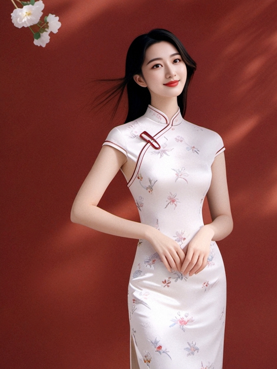 旗袍小姐姐,优雅气质,美得不可方物.#颜值少妇# #体验传统文化