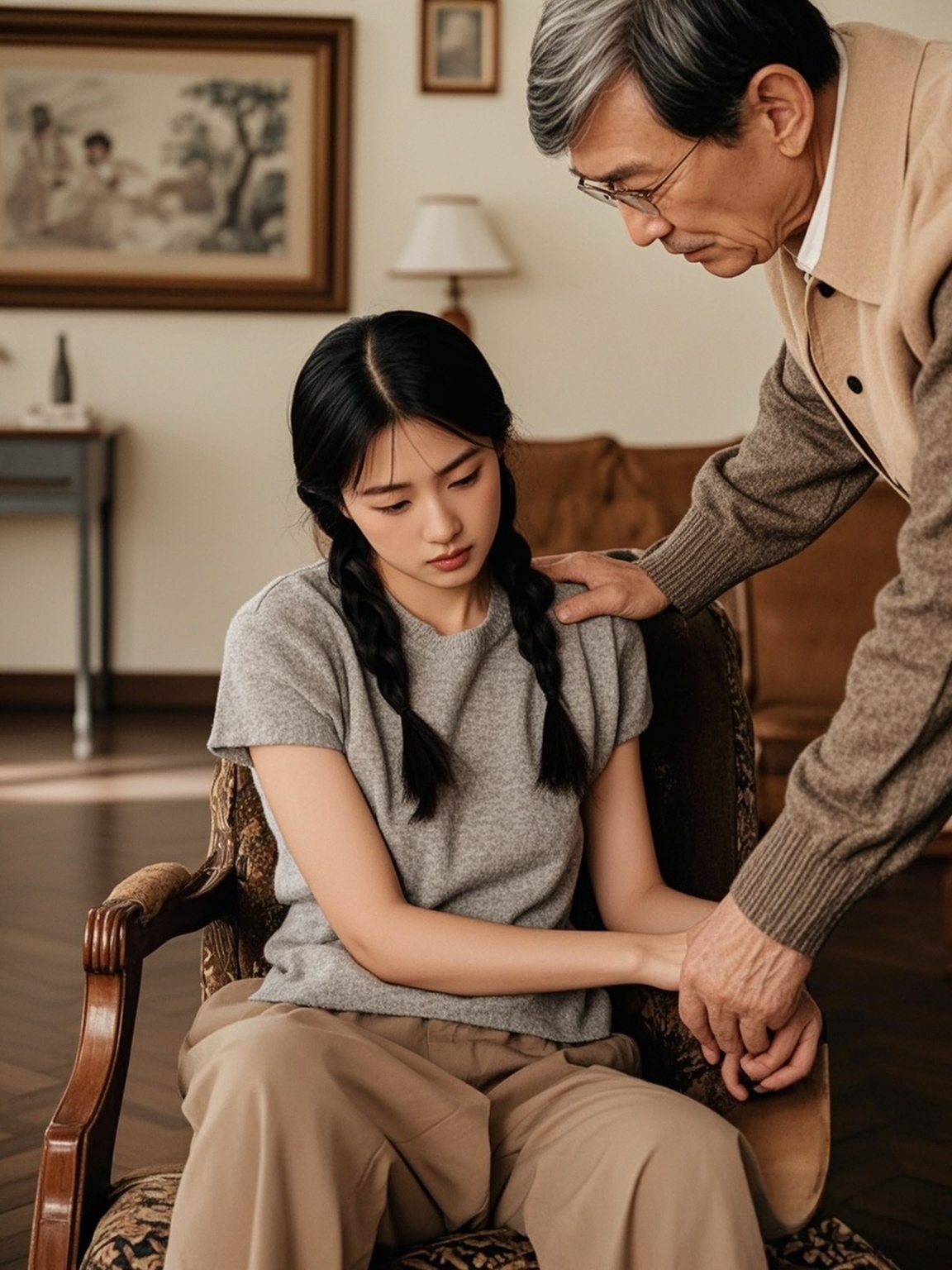 时光里的秘密 在那个堆满了旧纸箱和杂物的房间里