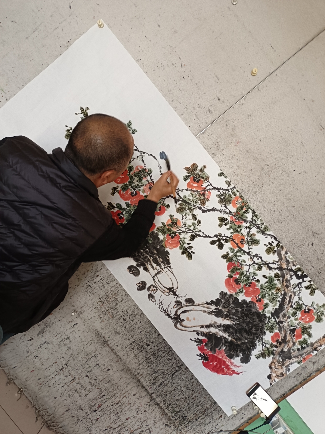 这滋味,是季节的馈赠,也是手绘不彻匆夤到嵩诳葜ι险园肷 画家