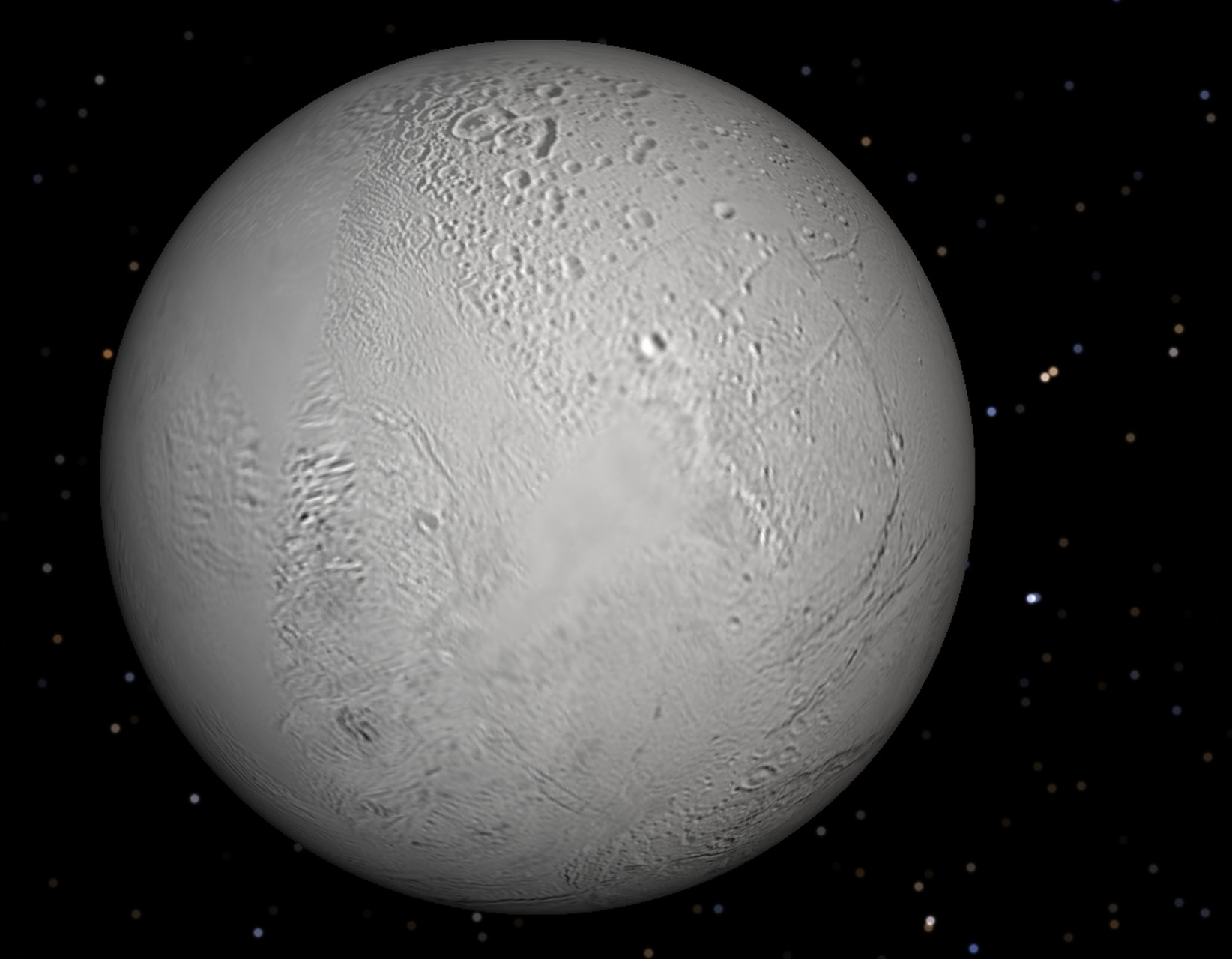 太阳系天体图(十九)土卫二