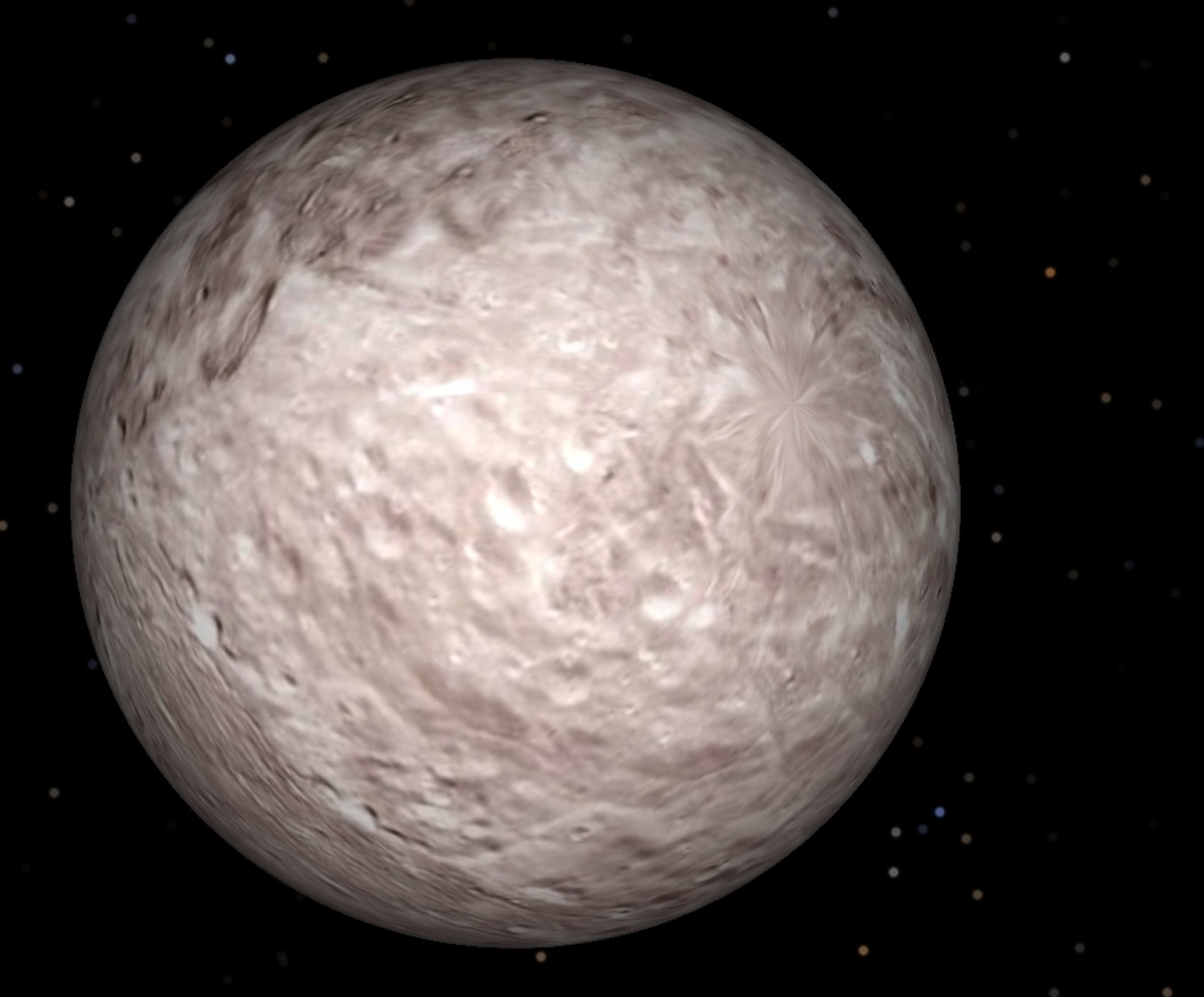 太阳系天体图(三十一)天卫五