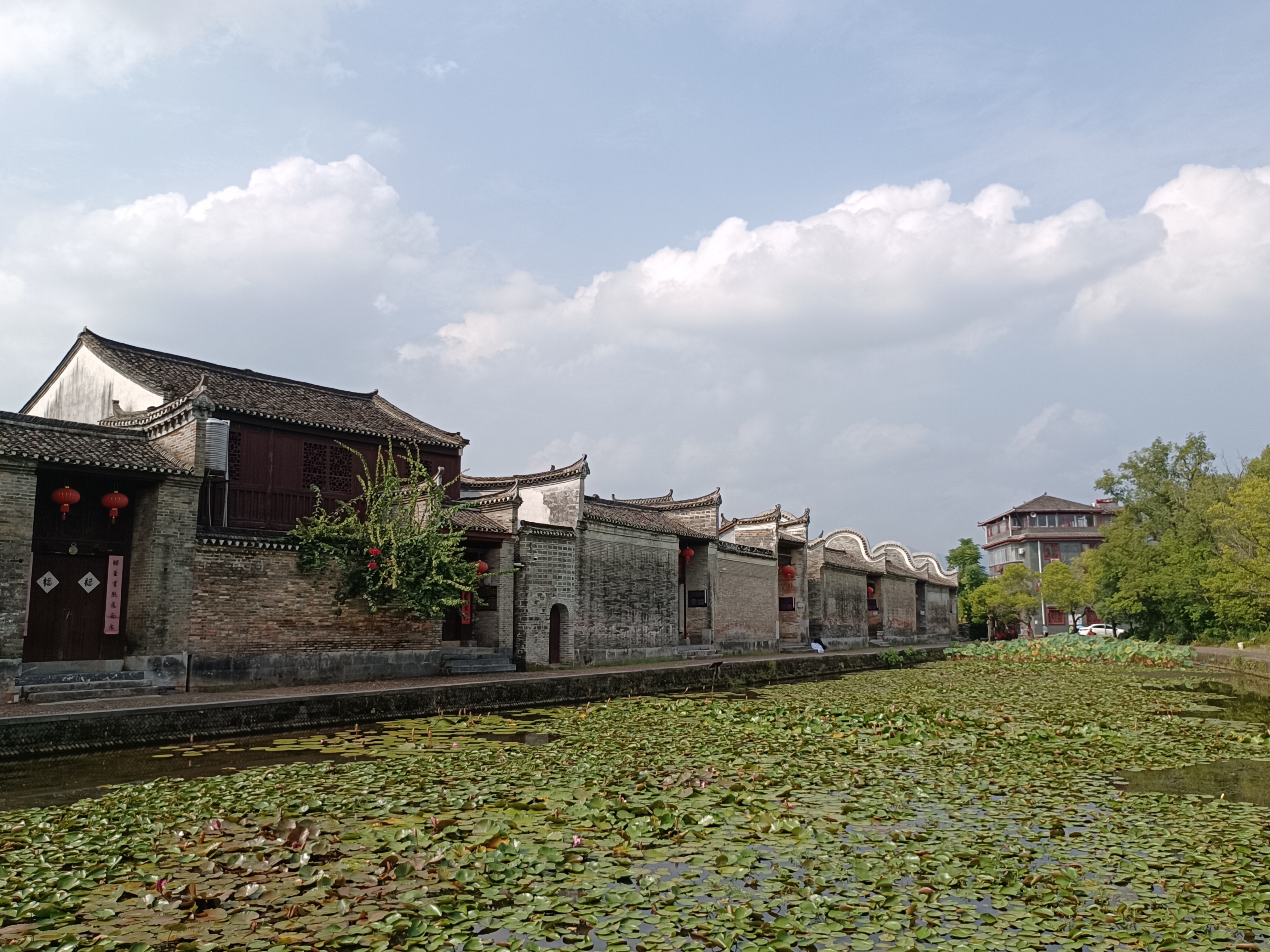 桂林市灵川江头村,踏入这幅画面,仿佛穿越时空,回到了古代的中国