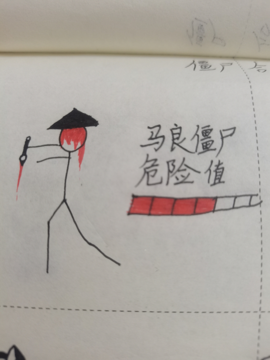 僵尸图鉴(2)#火柴人# #简笔画火柴人# #火柴人绘画# #火柴人系列